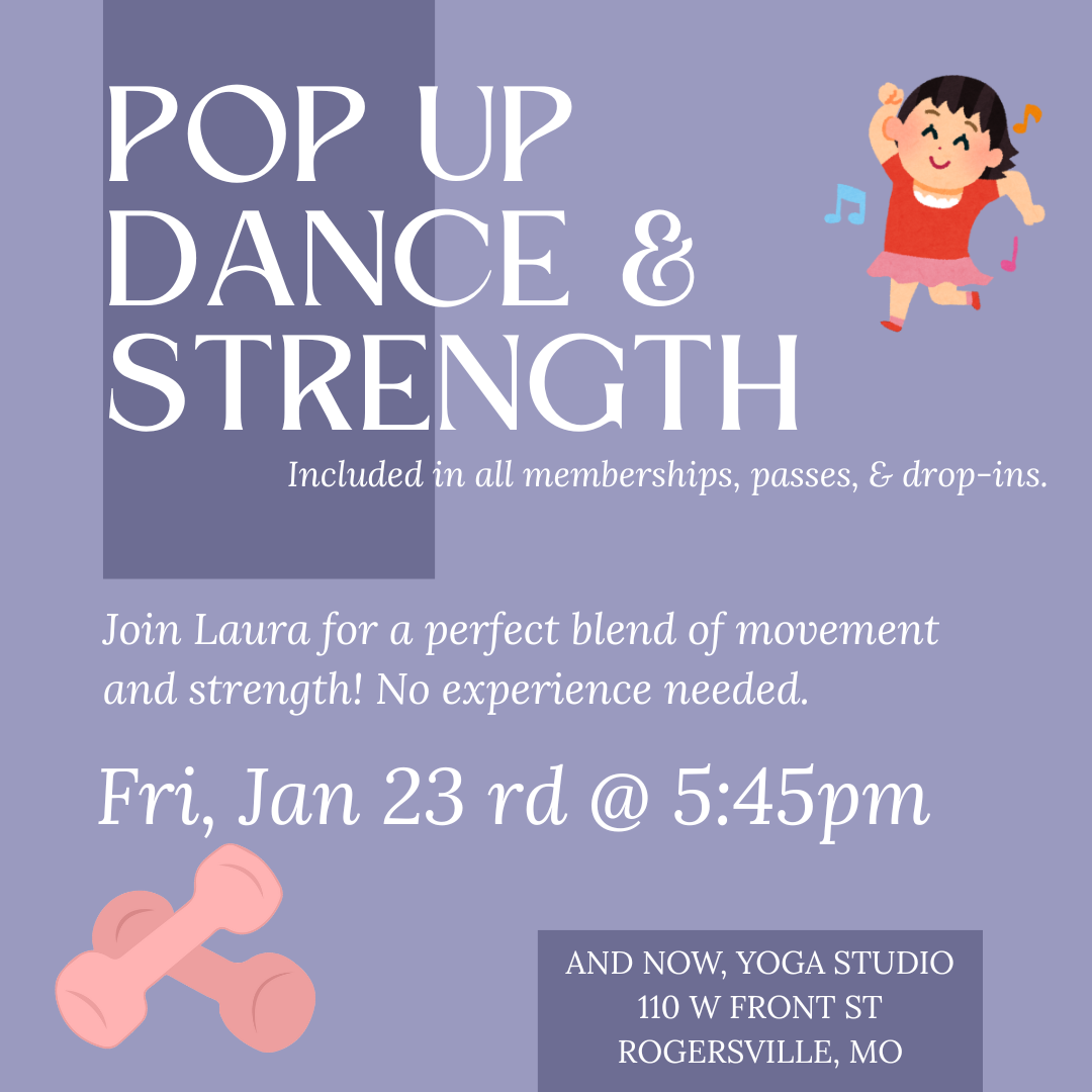 Pop Up Dance & Strength
