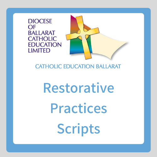 Restorative Practice — HIVE Catholic Ed. Ballarat