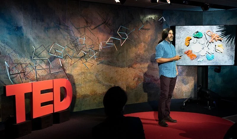 Have y&rsquo;all seen the TED talk? Ya la vieron? Link in bio #washedupproject #stopplasticpollution #oceanlove #amorpalmar #artivism @alejandroduran