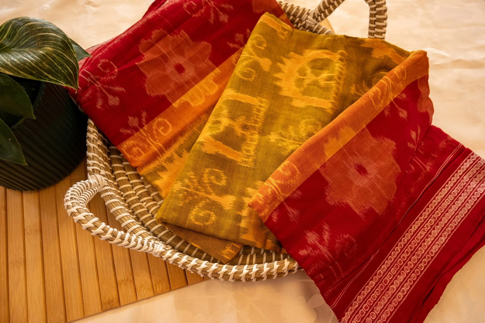 turmeric-yellow-with-red-border-sambalpuri-weave-3.jpg