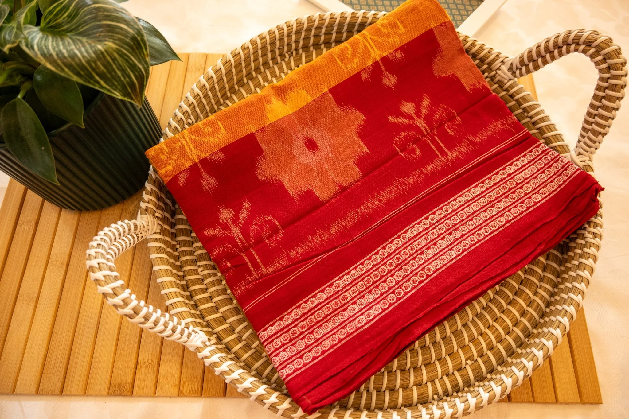 turmeric-yellow-with-red-border-sambalpuri-weave-6.jpg