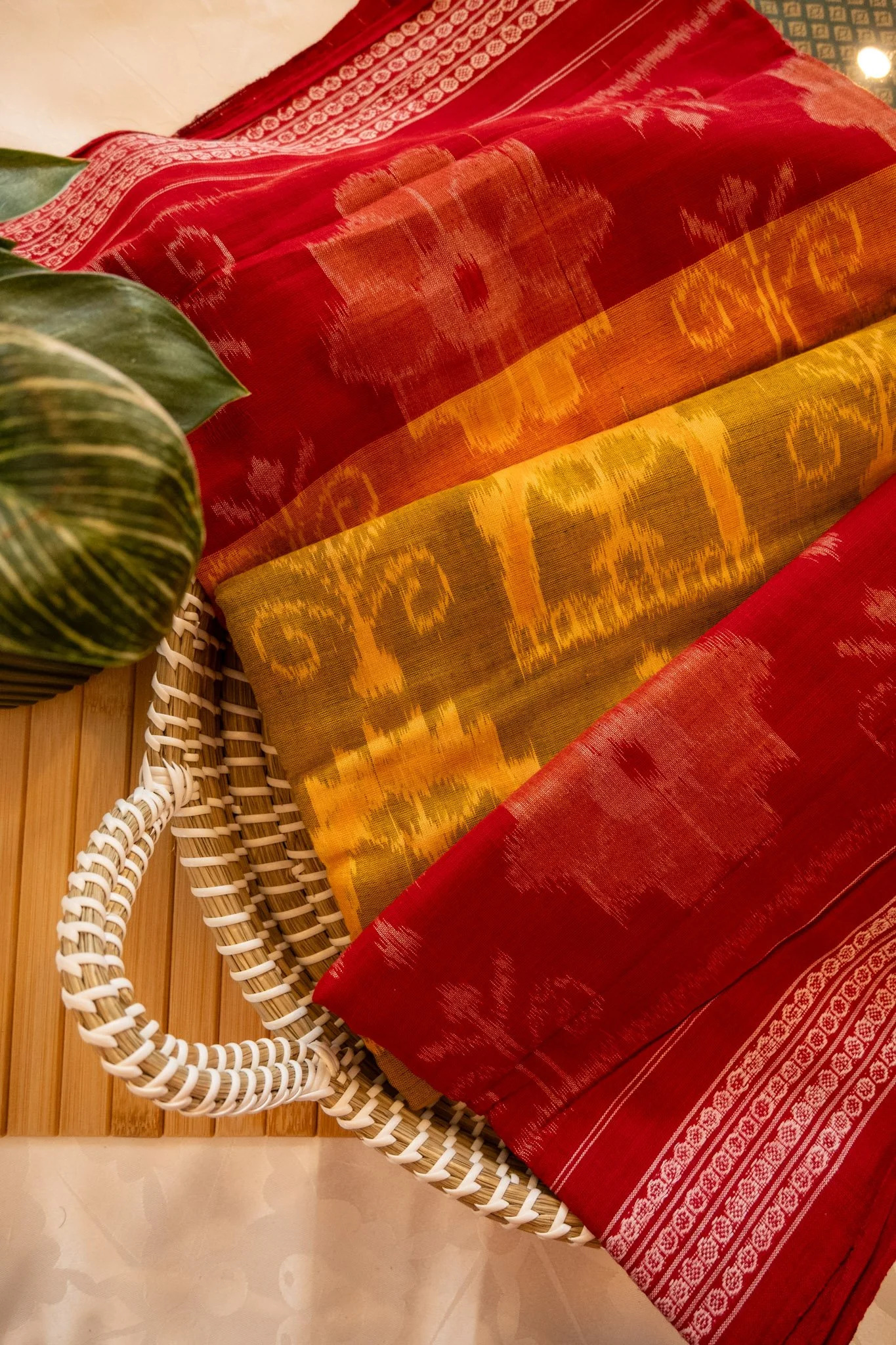 turmeric-yellow-with-red-border-sambalpuri-weave-2.jpg