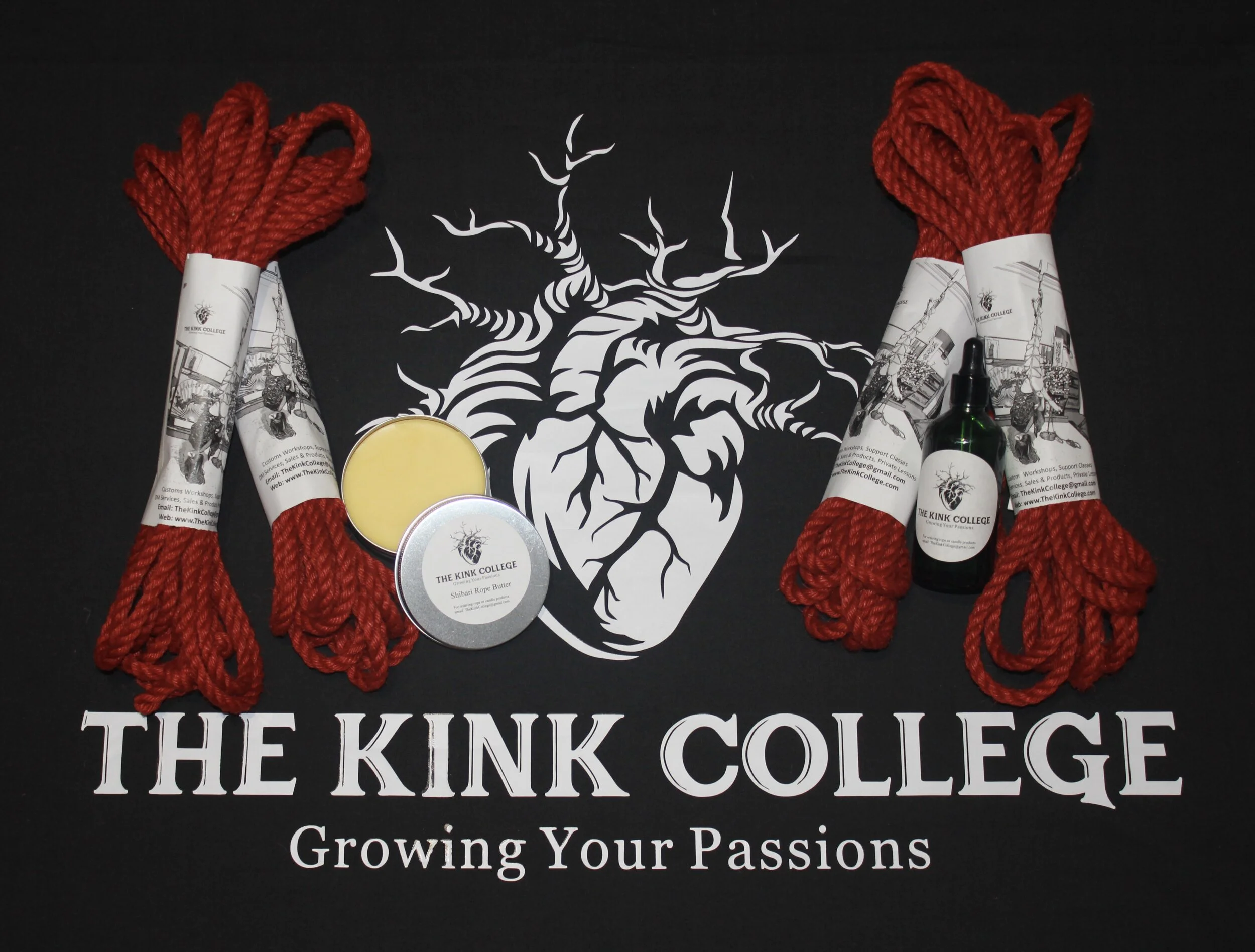 Shibari Coloured Jute Rope Kits