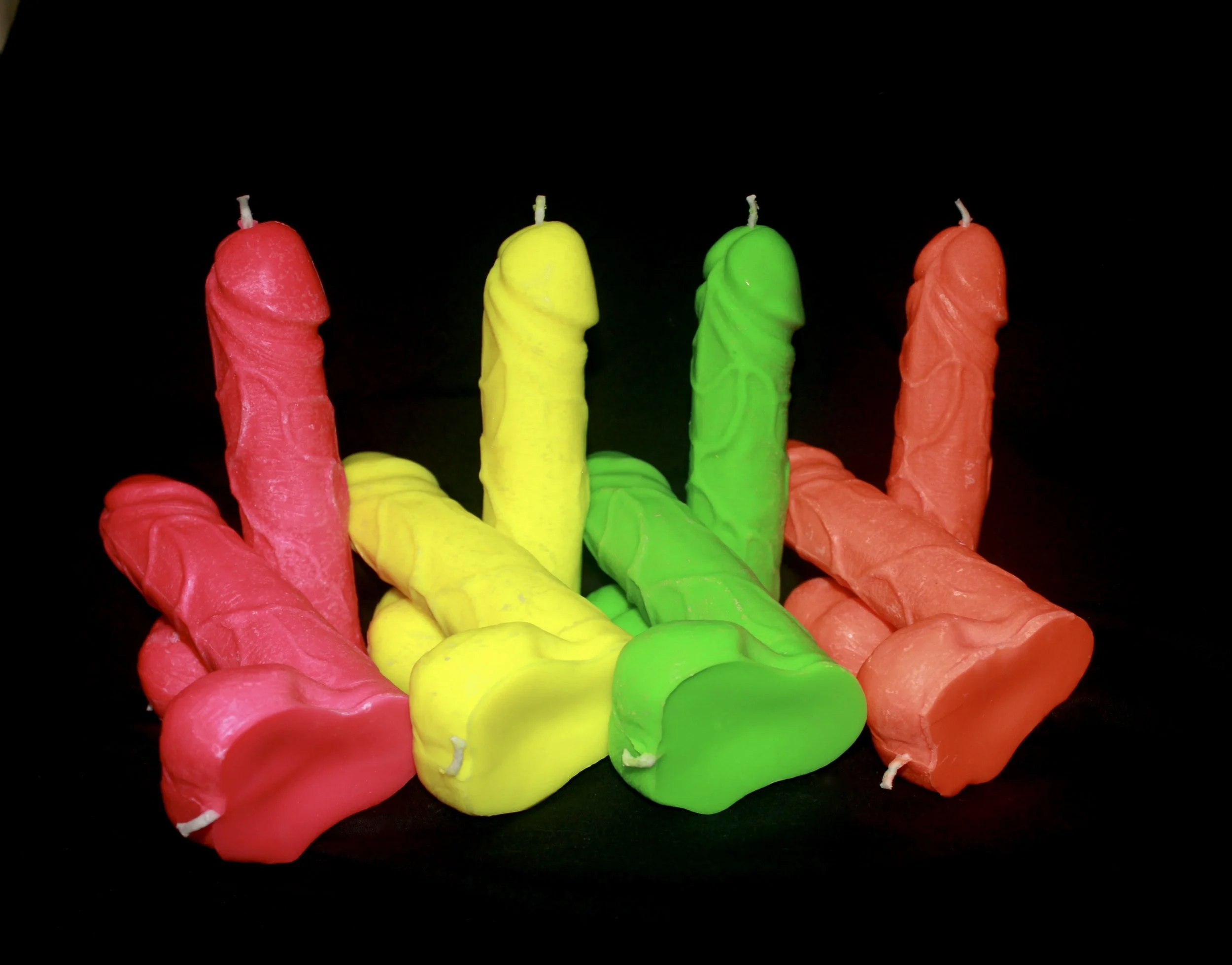 Wax Play Cock Candles.