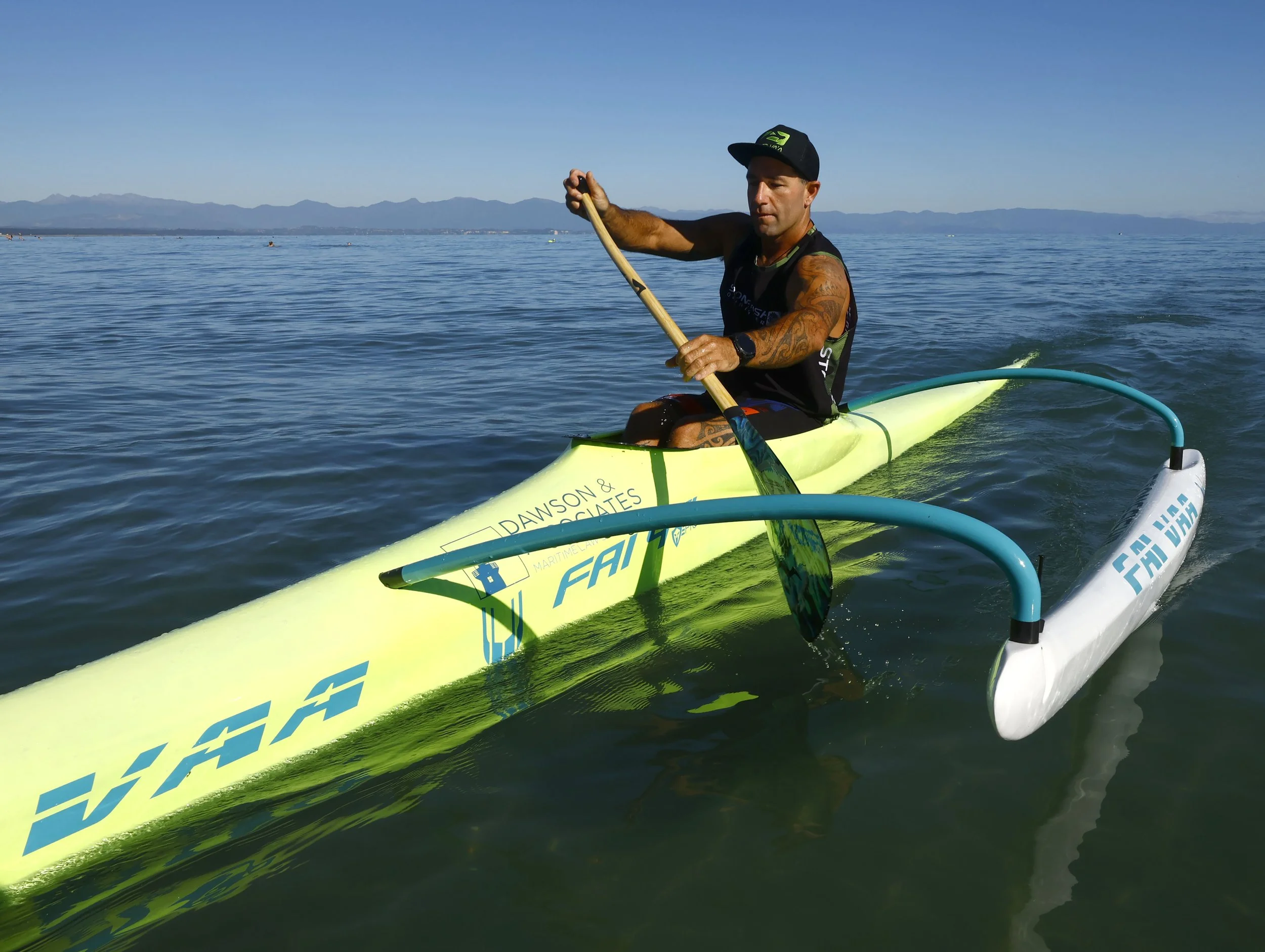 Dawson &amp; Associates sponsoring Waka Ama athlete Callum Sebualala-O'Leary