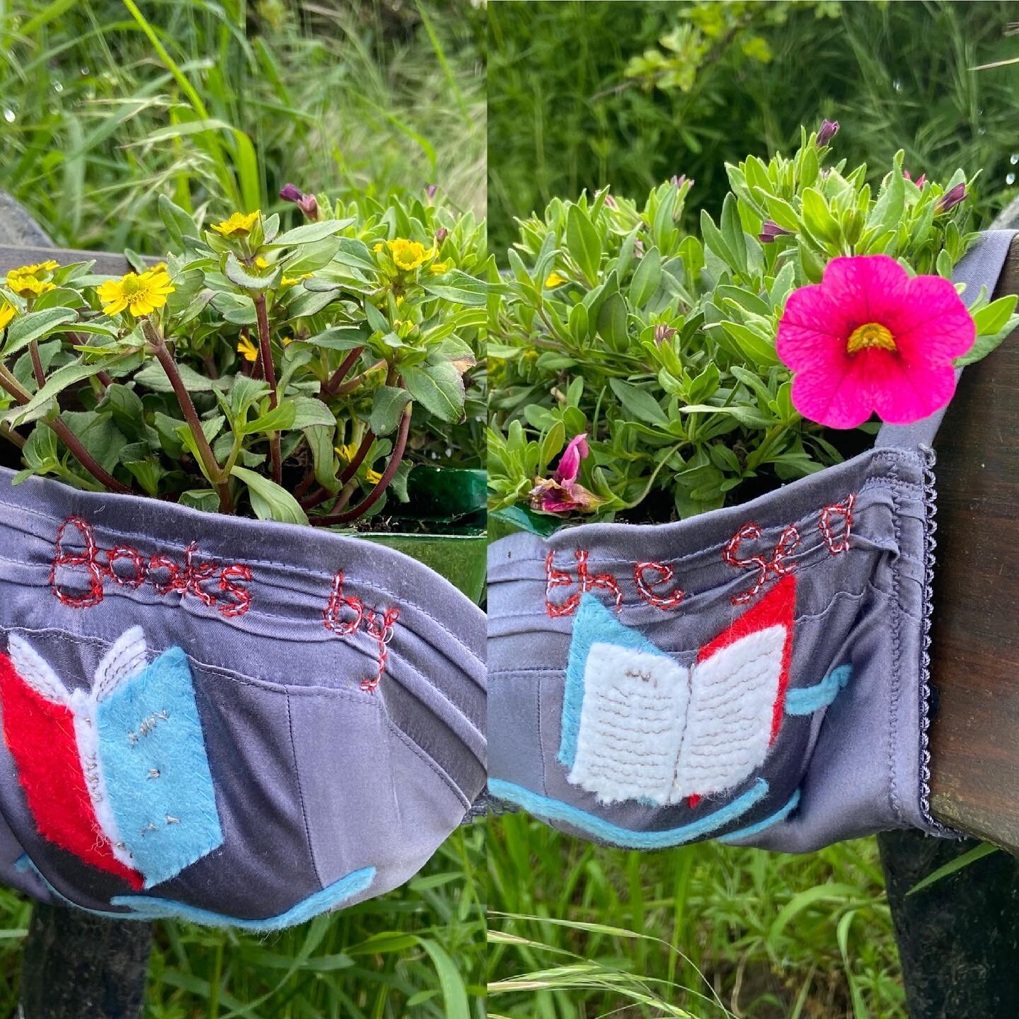 Blooms, books and bras&hellip; from brassiere to jardiniere

Our gallant steward of the North Sunderland branch is a local stalwart. She was the head teacher of the local primary school, is now heavily involved in the #rnli locally and has lead the c