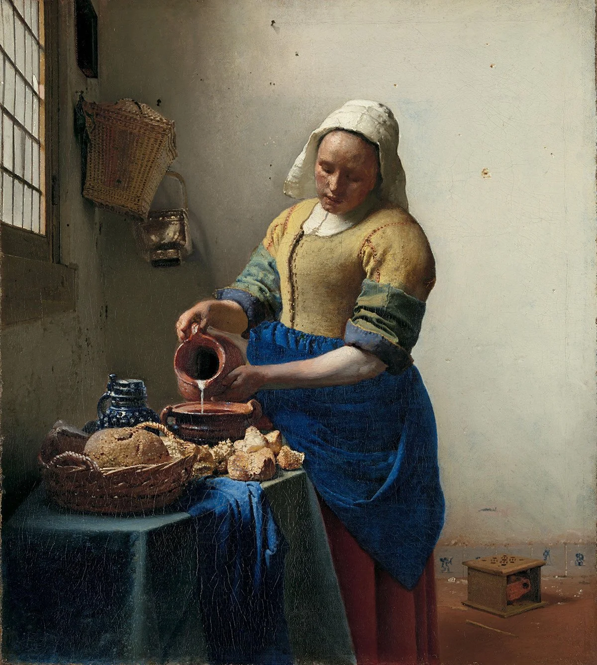 Johannes Vermeer, The Milkmaid, Rijksmuseum.jpg