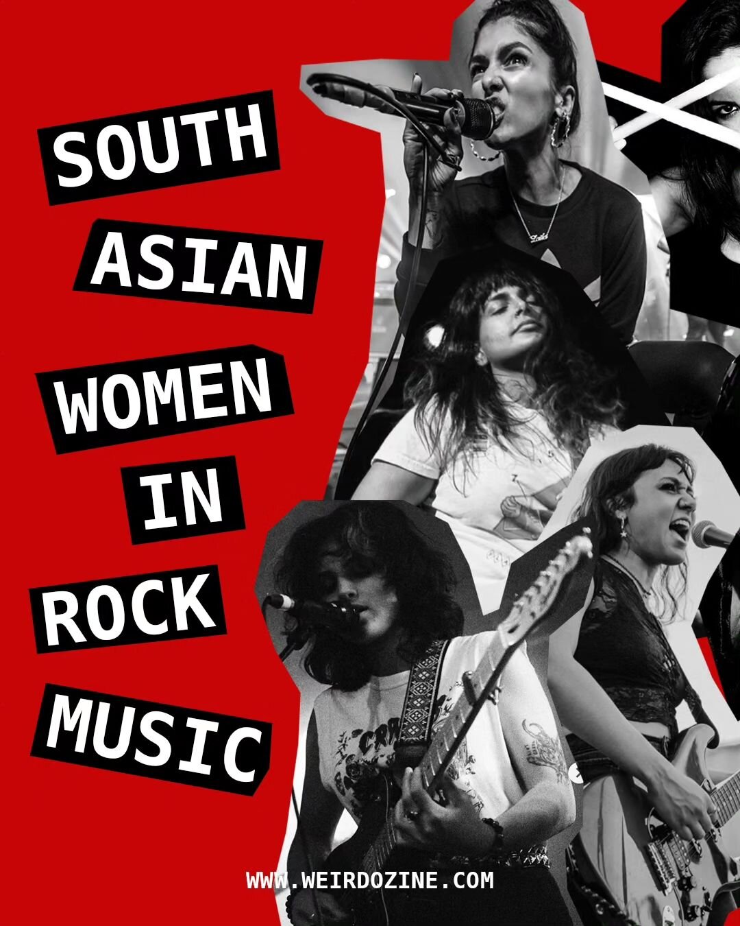 🤘🏾Hot off the press just in time for International Women&rsquo;s Day!🤘🏾 Intended to shut down any morsel of doubt that South Asian women not only exist, but thrive, in rock/metal/punk/alternative music &ndash; we&rsquo;ve put together a non-exhau