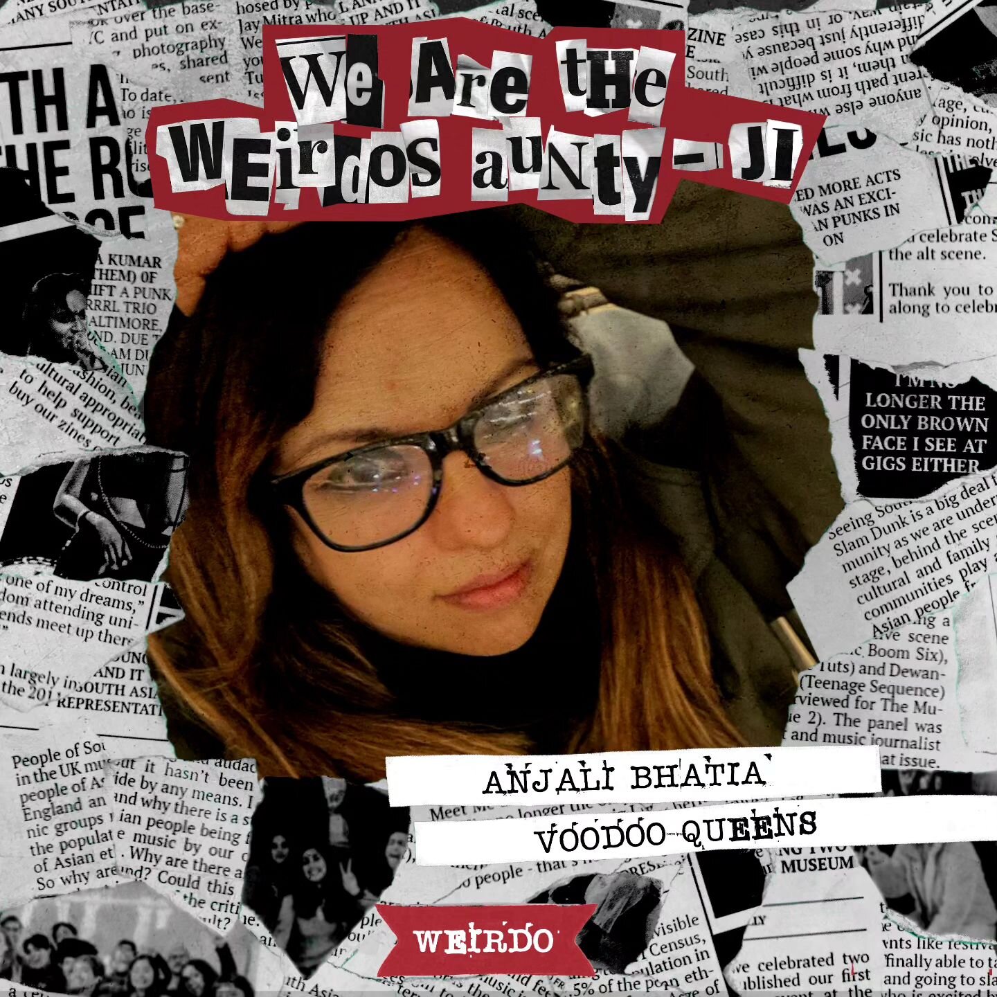 The next episode of our podcast is out now! 🤘🏾Our guest was Anjali Bhatia @anjali_music_official who fronted the iconic 90s British riot grrrl band Voodoo Queens ⚡

Listen now on Spotify, Apple, Amazon and Google 🔊

Link in bio/stories 🙌🏾

Podca