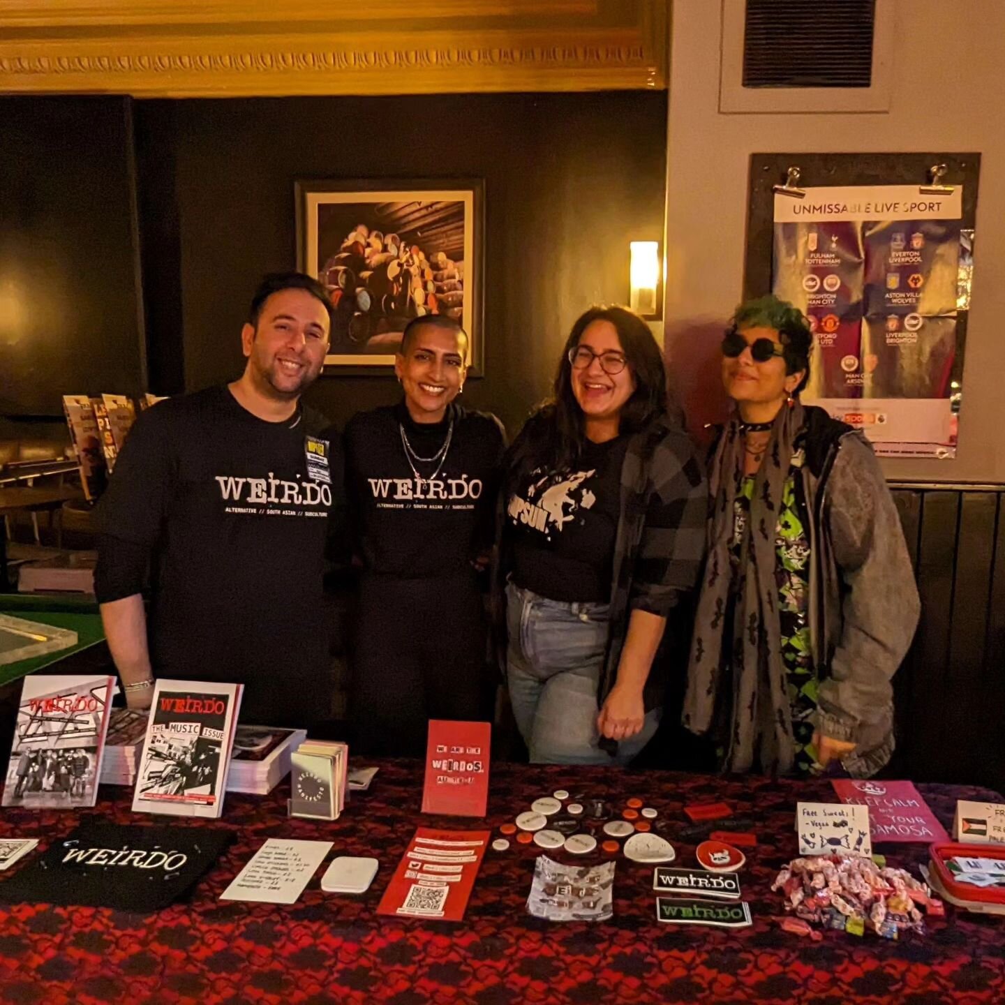 Big thanks to @mcrpunkfest for having us! 🖤 Was lovely meeting everyone who came to chat with us and amazing to meet people who had already heard of us and had copies of our zine 🥰 

Thanks to @neilpumpkins86 @tabby_bat &amp; @naztoorabally for hel