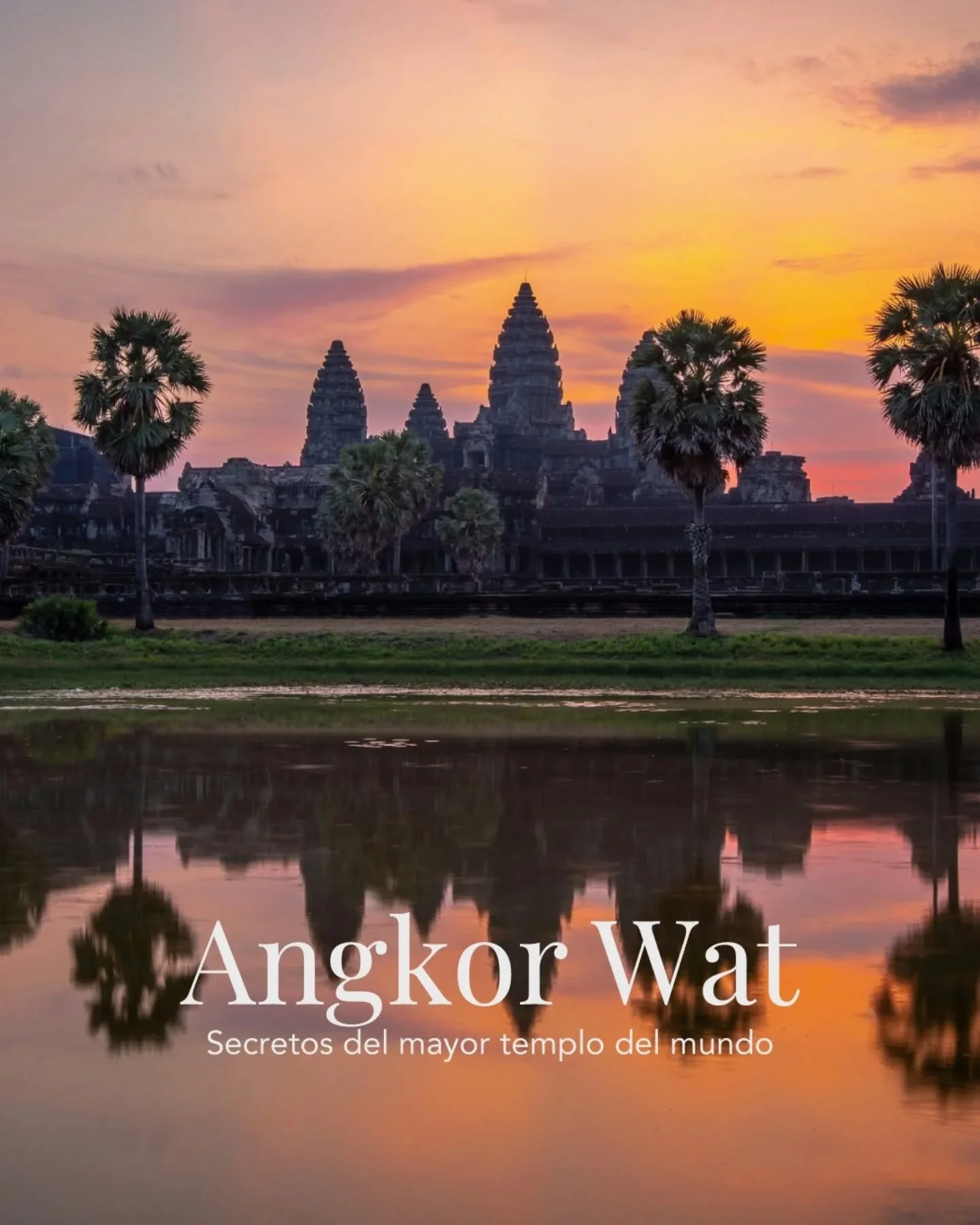 No entendemos por qu&eacute; Angkor Wat no es m&aacute;s conocido 🤯
Es uno de esos lugares que, cuando lo visitas, nunca olvidas lo que sentiste ah&iacute;. La energ&iacute;a, la historia y el silencio entre sus templos se quedan contigo para siempr