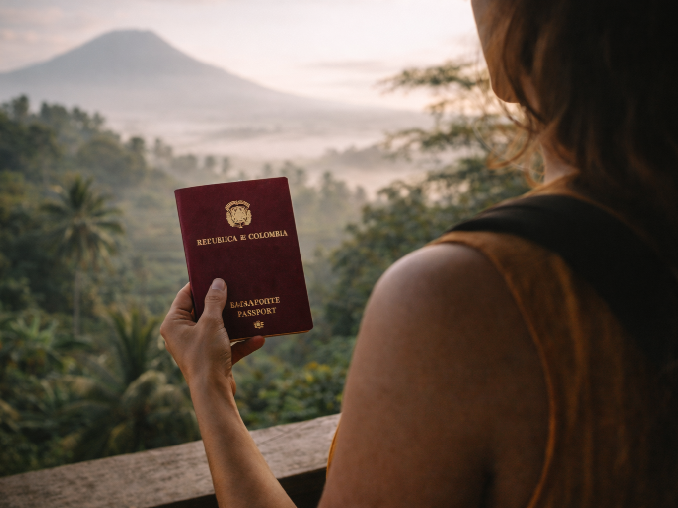 Viajar con Pasaporte Colombiano