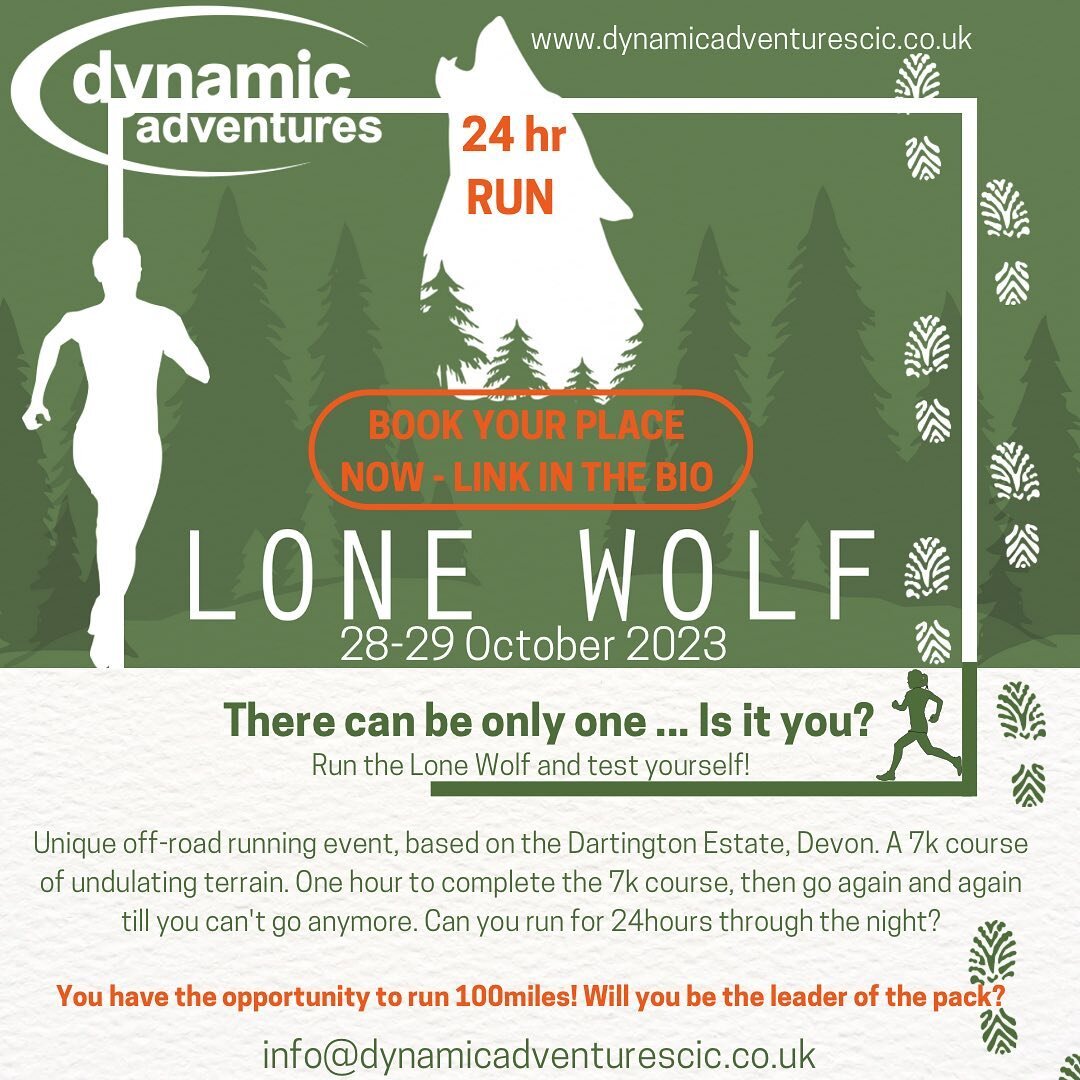 Could you be the next Lone Wolf? 

#lonewolfrunner #lonewolfrunning #runningdevon #running #runningclub #devonrunning #devontrailrunning #trailrunning #southhams #totnesrunning #runningclub #marathon #marathontraining #run100km #run1000miles 
#run #r