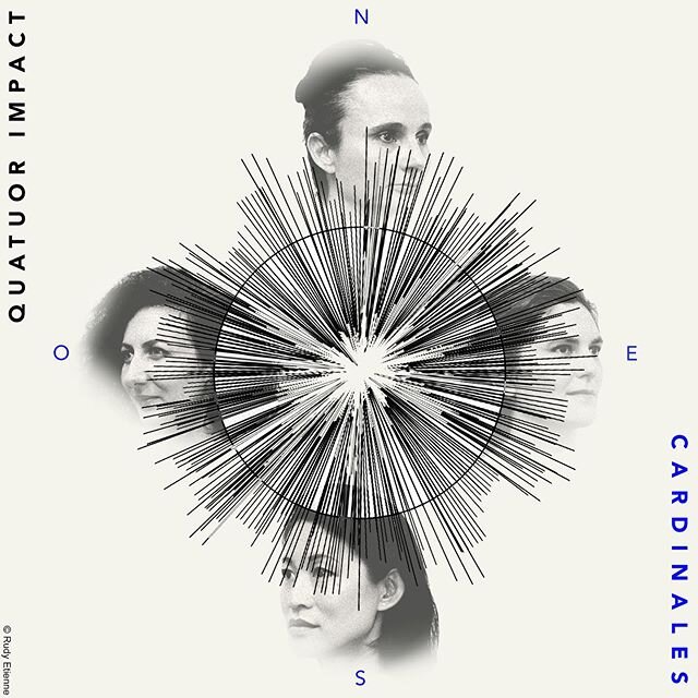 Listening party tomorrow night at 9 pm CET with me and the gals of Quatuor Impact on Soundcloud ! 
Our lockdown gift to you 🎁
It's the complete, binaural edition of our latest world premiere of &quot;Cardinales&quot; with @giani.caserotto.

We sugge