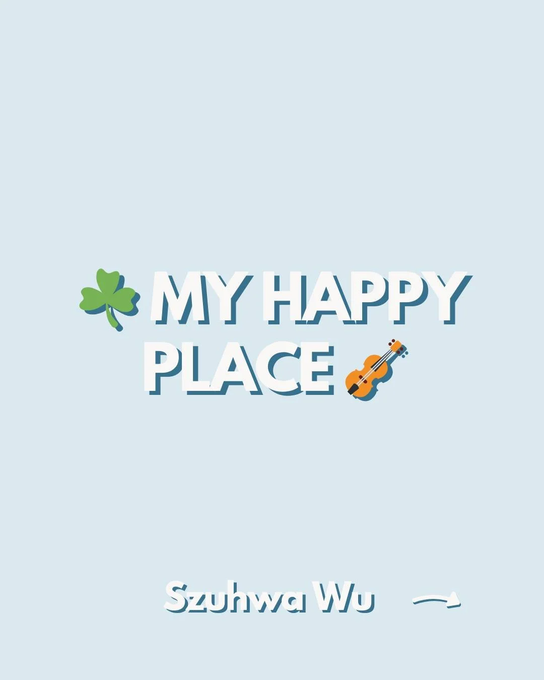 ☘️ My happy place 🎻
Beaucoup de mes idées de spectacles et d’événements naissent de souvenirs précieux que j’ai envie de partager… ou parfois d’expériences ratées qui me laissent un