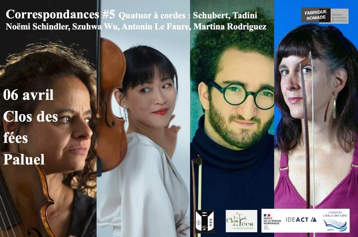 🌺🌸🌼 Derni&egrave;re correspondance au Clos des F&eacute;es ! 🌼🌸🌺

Avec @martinavioloncelle nous sommes ravis de cl&ocirc;turer notre cycle de concerts du dimanche matin au Clos des F&eacute;es avec la Fabrique Nomade et deux merveilleux invit&e