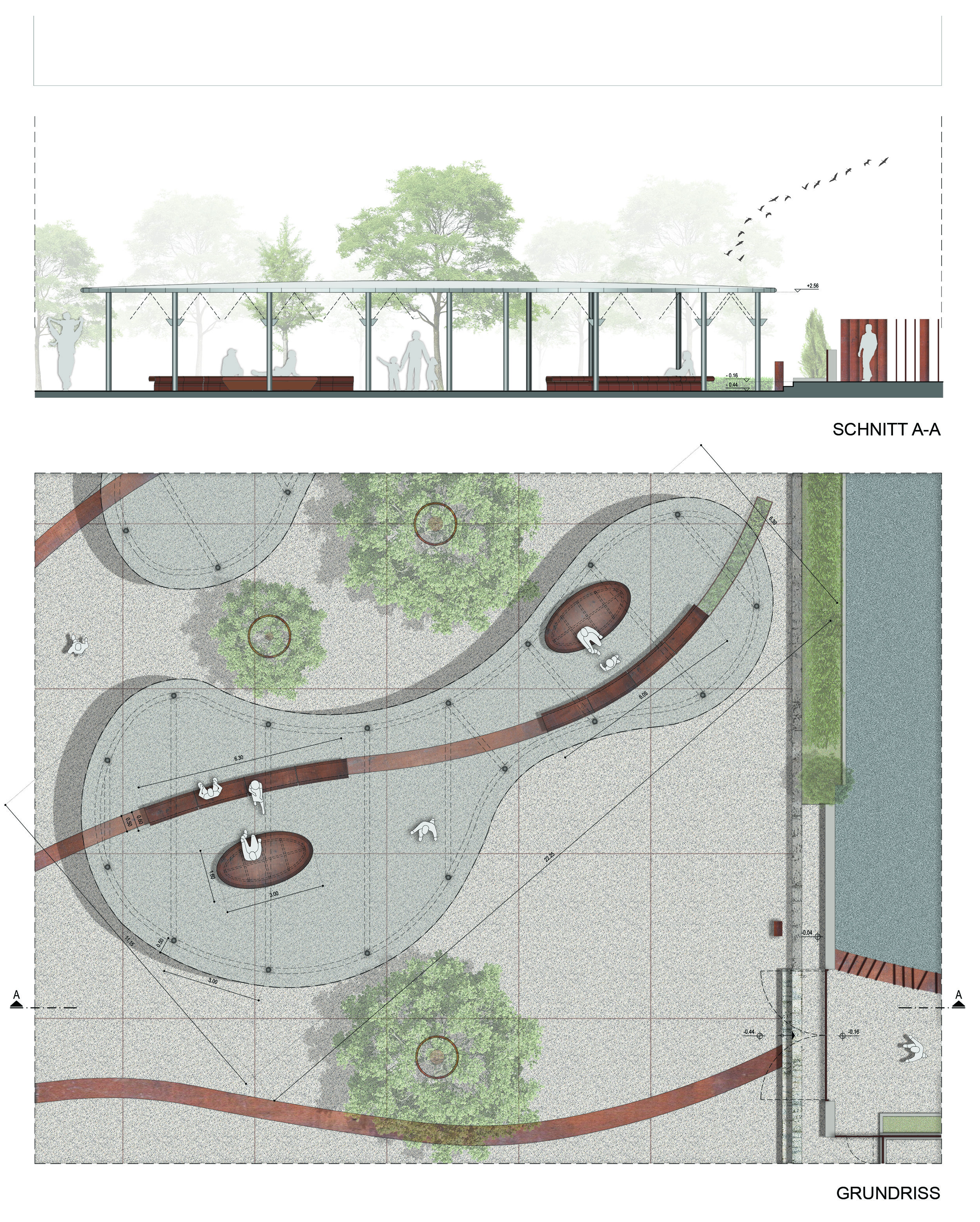 GERMAN SCHOOL OF ATHENS, REDESIGN OF THE OUTDOOR SPACE 