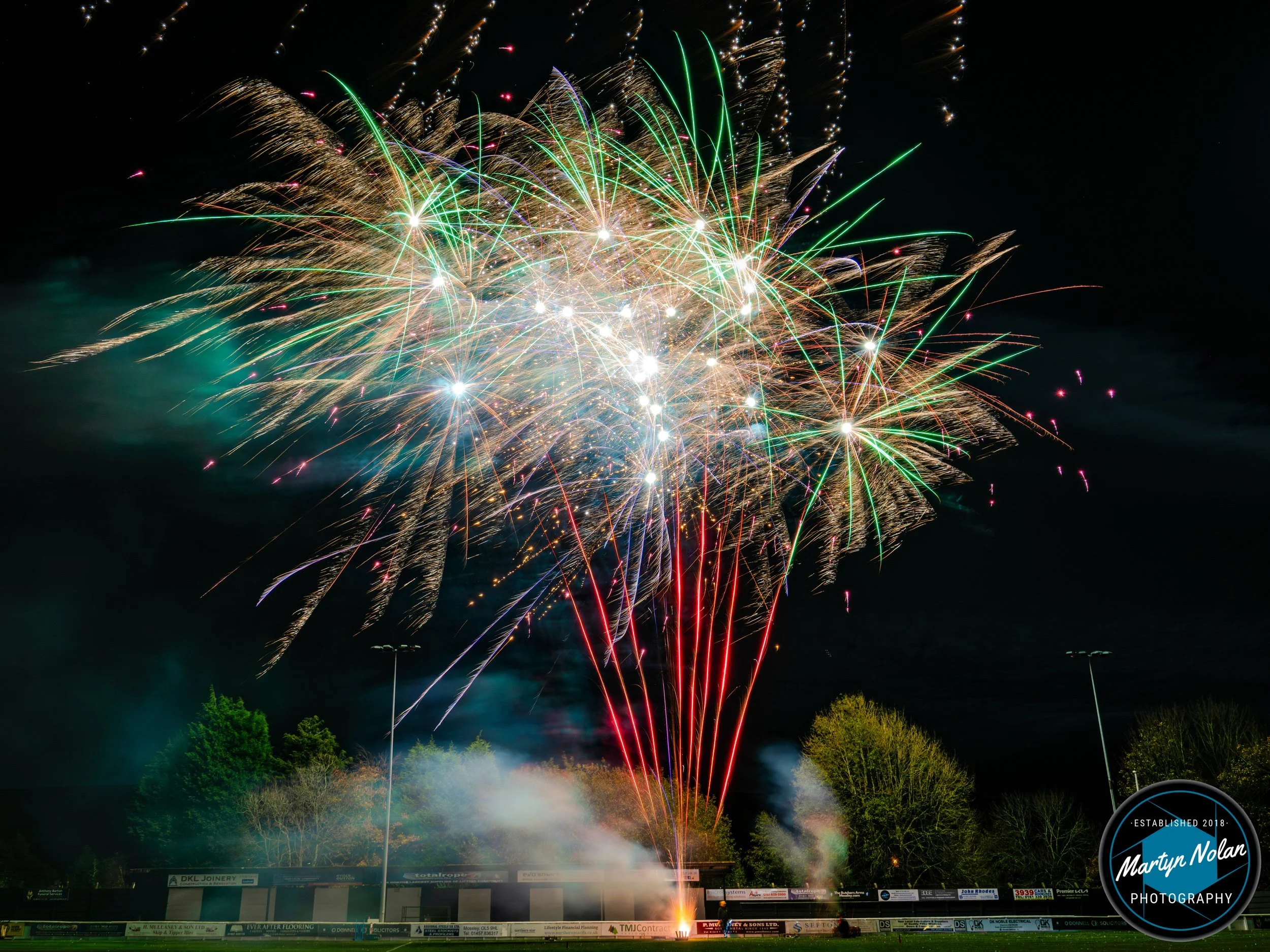 Mossley AFC Fireworks Display 2025