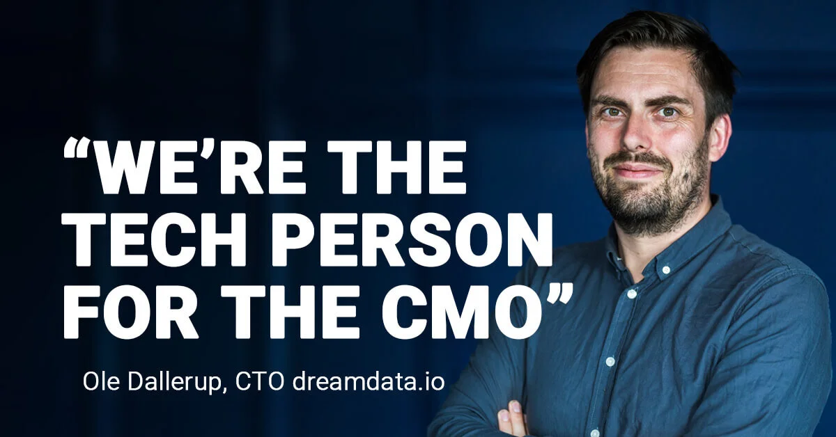 Podcast 🎧: “We’re the tech person for the CMO”