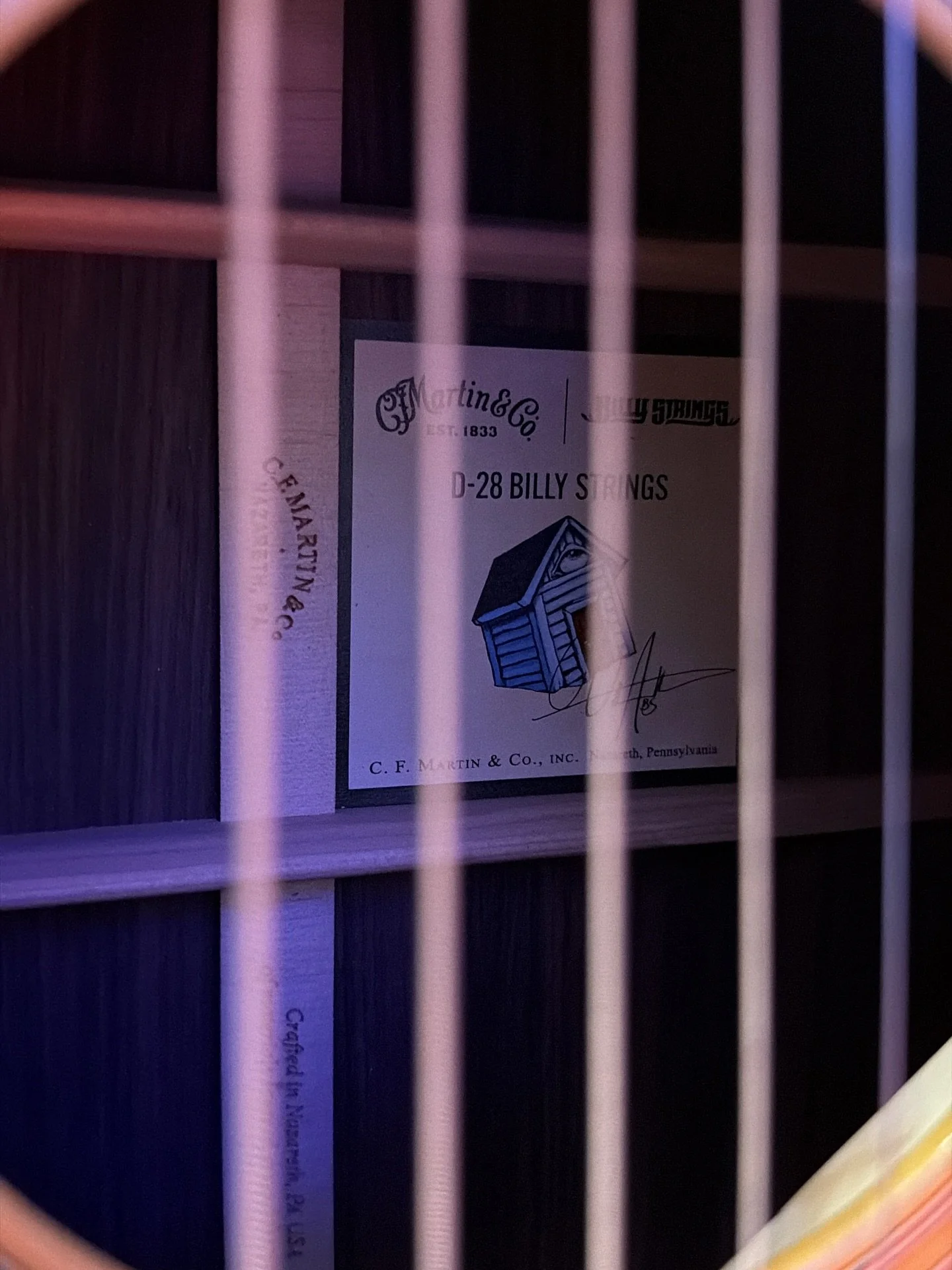 Pumped to have this bluegrass machine. Kevin over at @mountainmusicexchange set me up right. #billystrings #martinguitar #d28