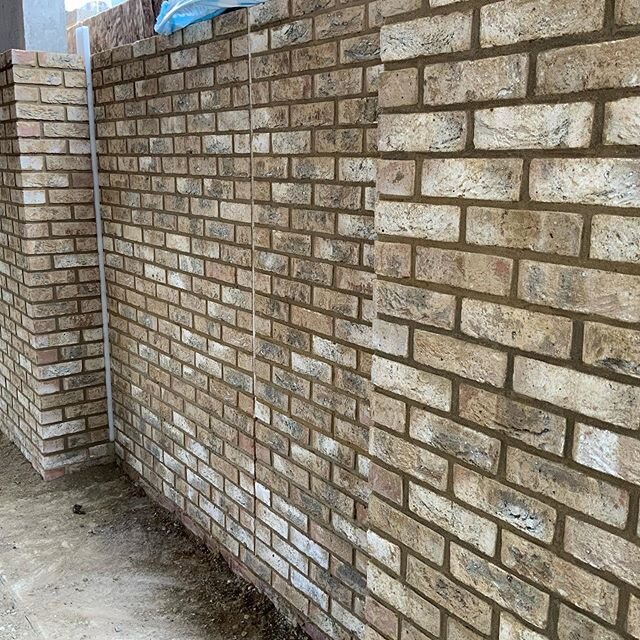 We love these bricks and the recessed joints down at Amersham Vale.  #brickwork #brickworkspecialists #lovebrick #bricklove #london #construction #londonconstruction
