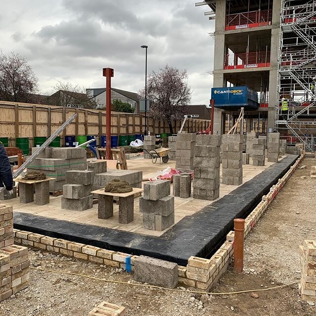 Work has commenced on site at Amersham Vale for Mulalley. 
#brickwork #brick #brickworkspecialists #lovebrick
