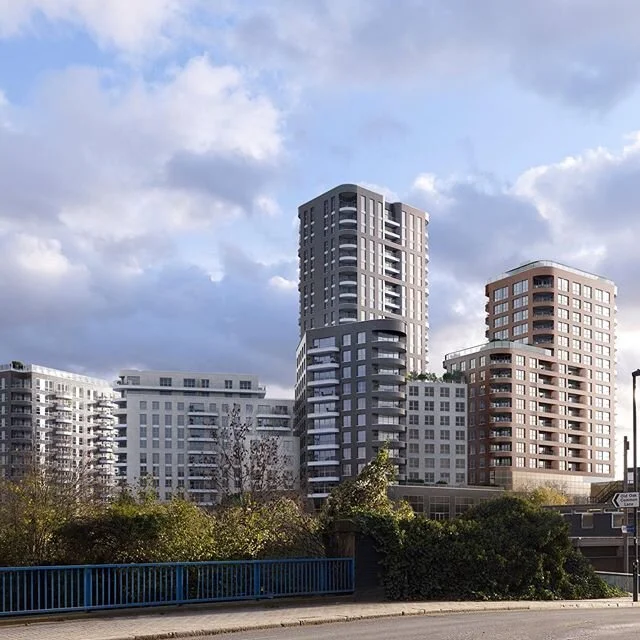 Our project at Old Oak Common for Vistry Partnerships (formally Galliford Try Partnerships). This is our biggest project to date and we&rsquo;re incredibly proud of it. We are over half way through the project and it&rsquo;s starting to resemble this