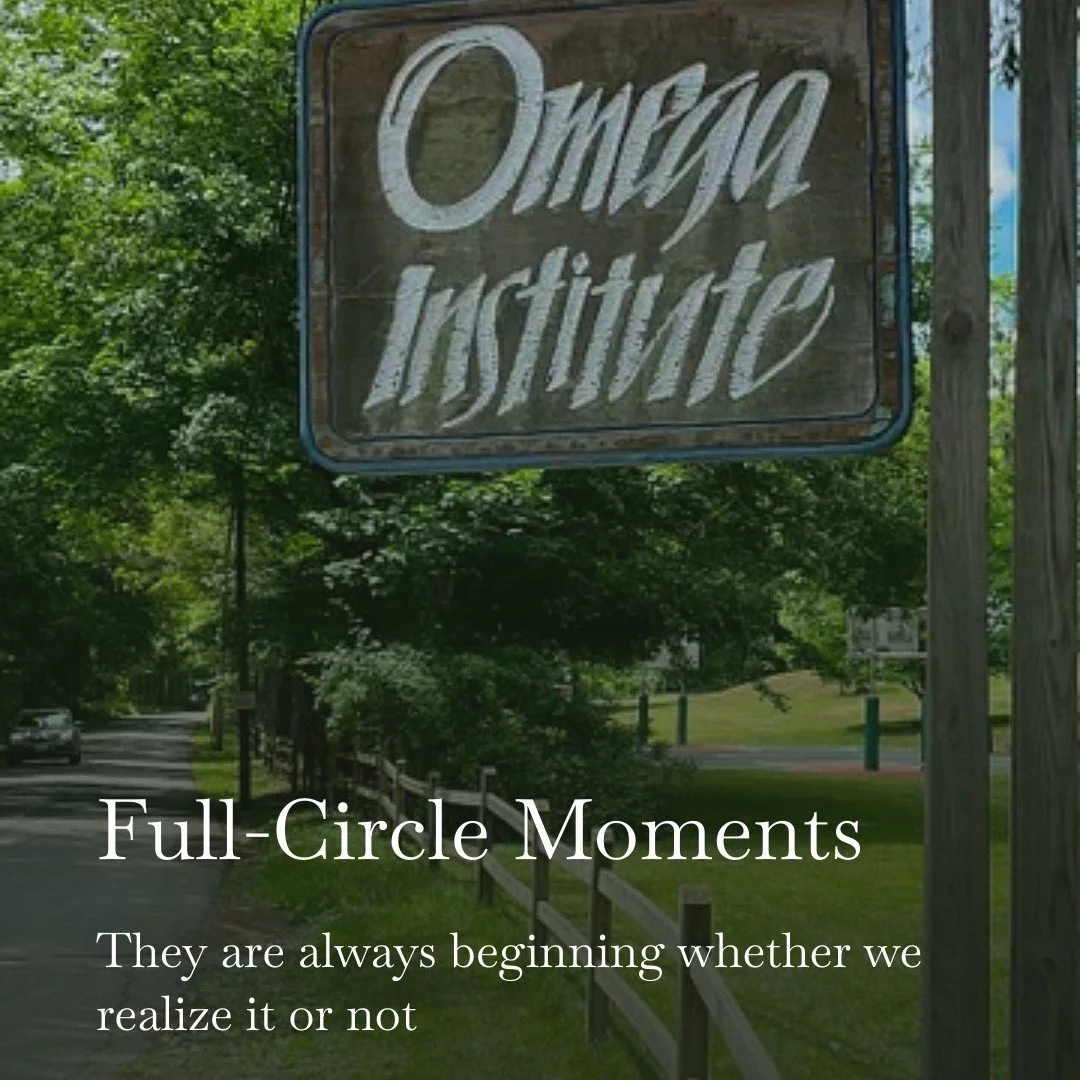 My new article on Substack. You never know when a new full-circle moment is beginning.