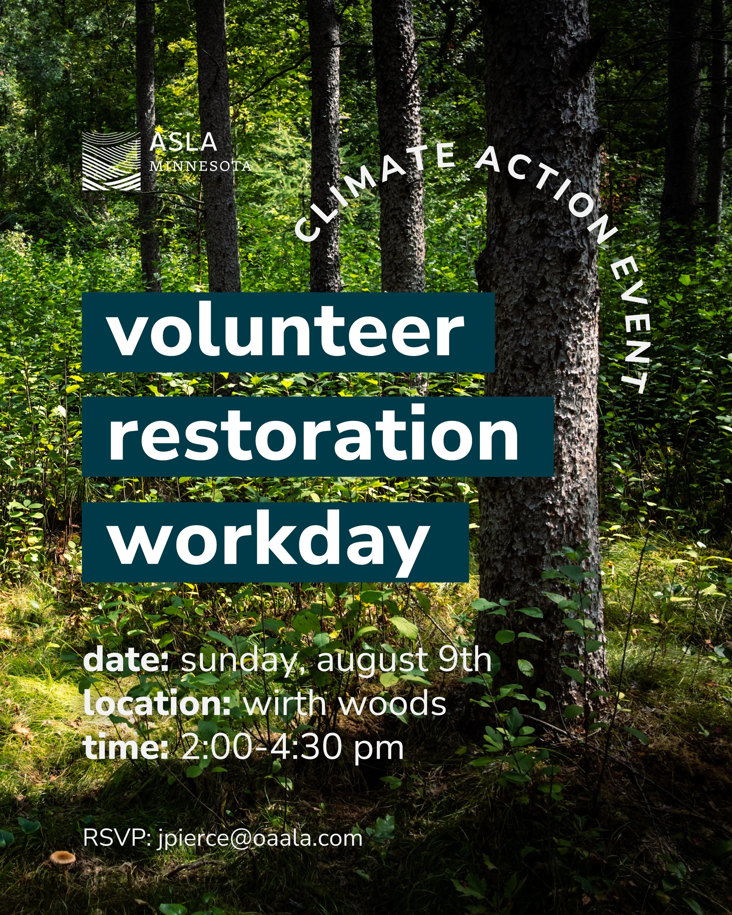 Volunteer Restoration Workday in Theodore Wirth Park