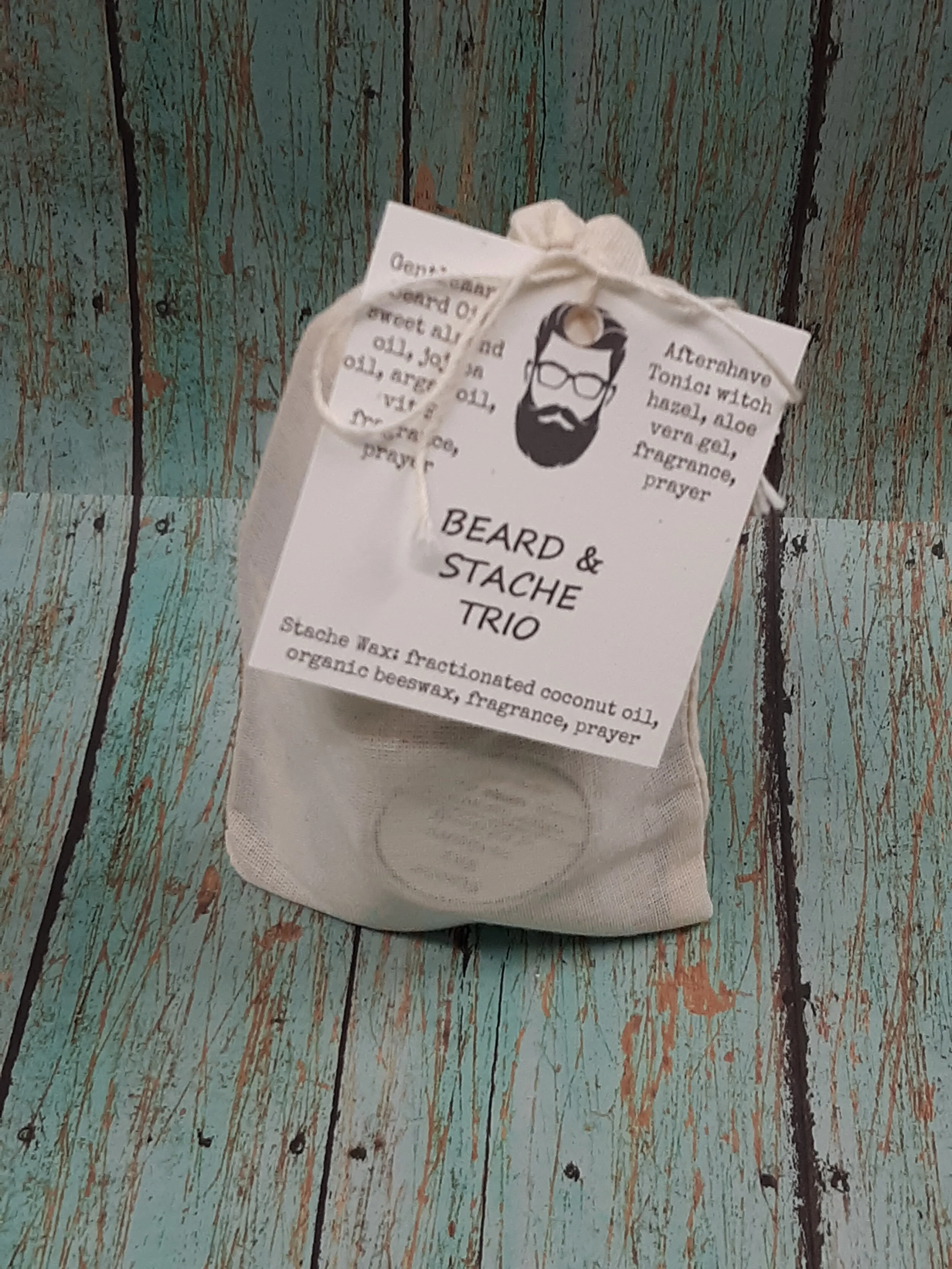 Beard &amp; Stache Trio Gift Set