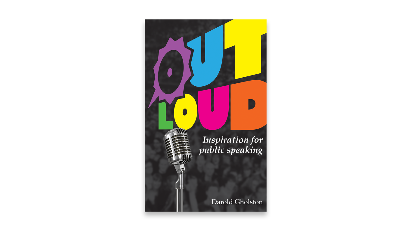 Book jacket design for Darold Gholston