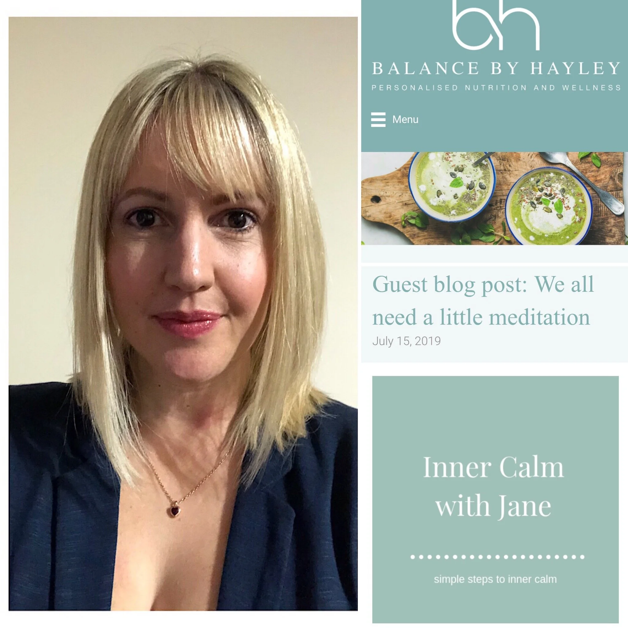 As Featured In - Guest Blog Balance By Hayley