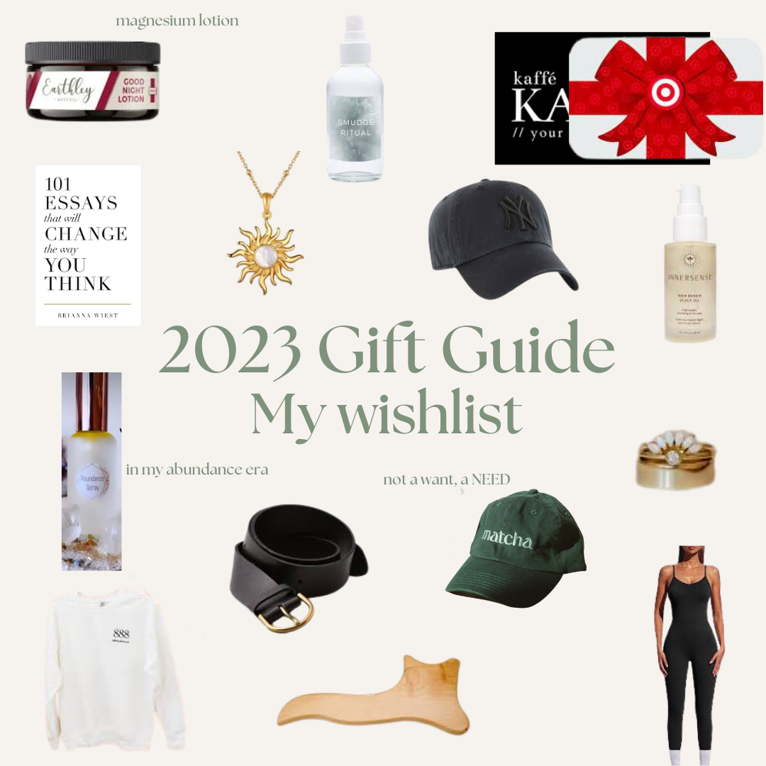 Gift Guide 2023 My Wishlist
