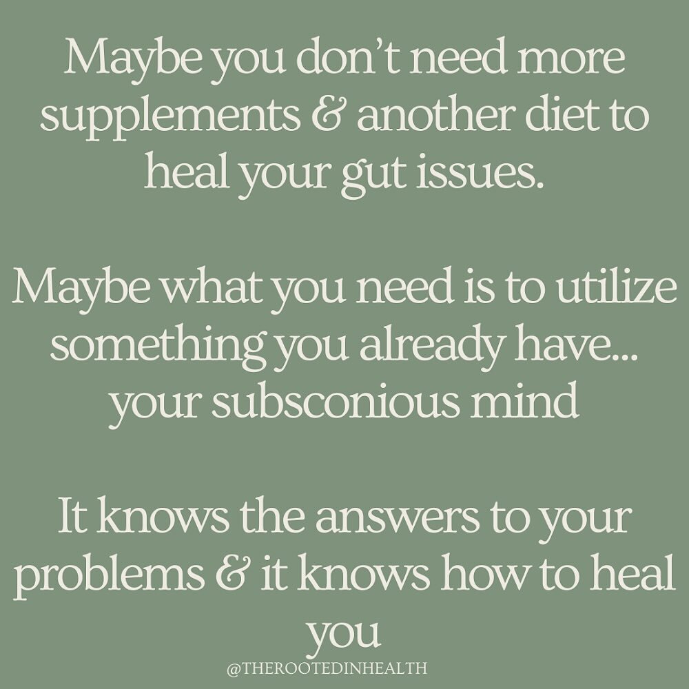 &ldquo;But how can my mind heal me??&rdquo;

I&rsquo;ve heard it again &amp; again- but the reality is that your mind does not care what you &ldquo;plant&rdquo; in the soil that is your brain.

Whether you&rsquo;re constantly thinking about what you 