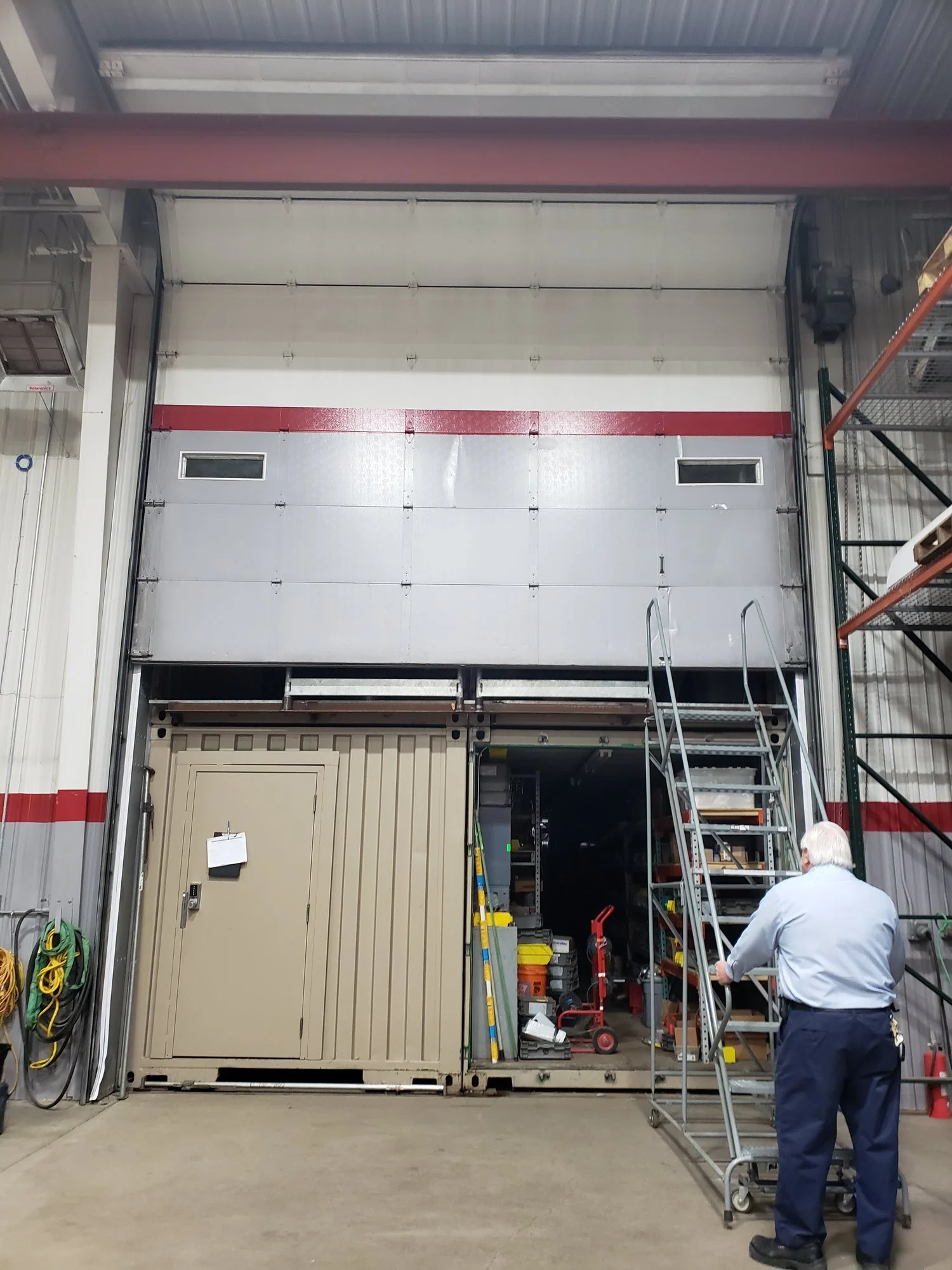Double-decker containers add extra warehouse space