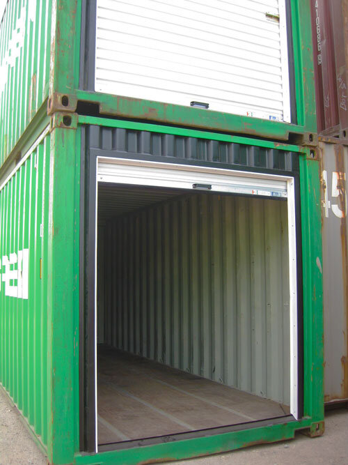 shipping container roller door kit — Super Cubes