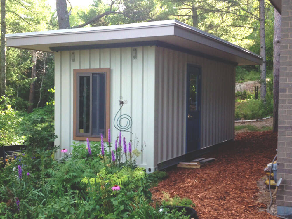 Container shed