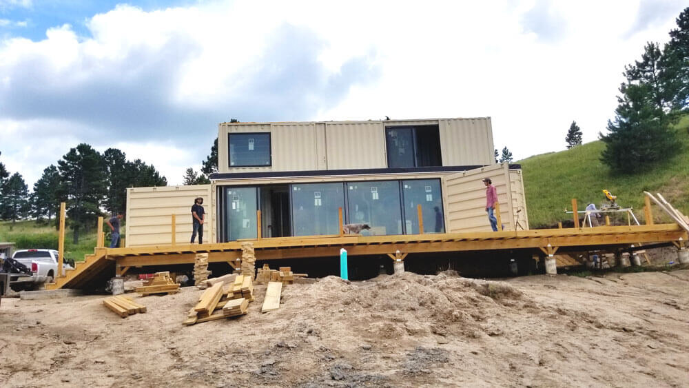 Container home - 3 containers