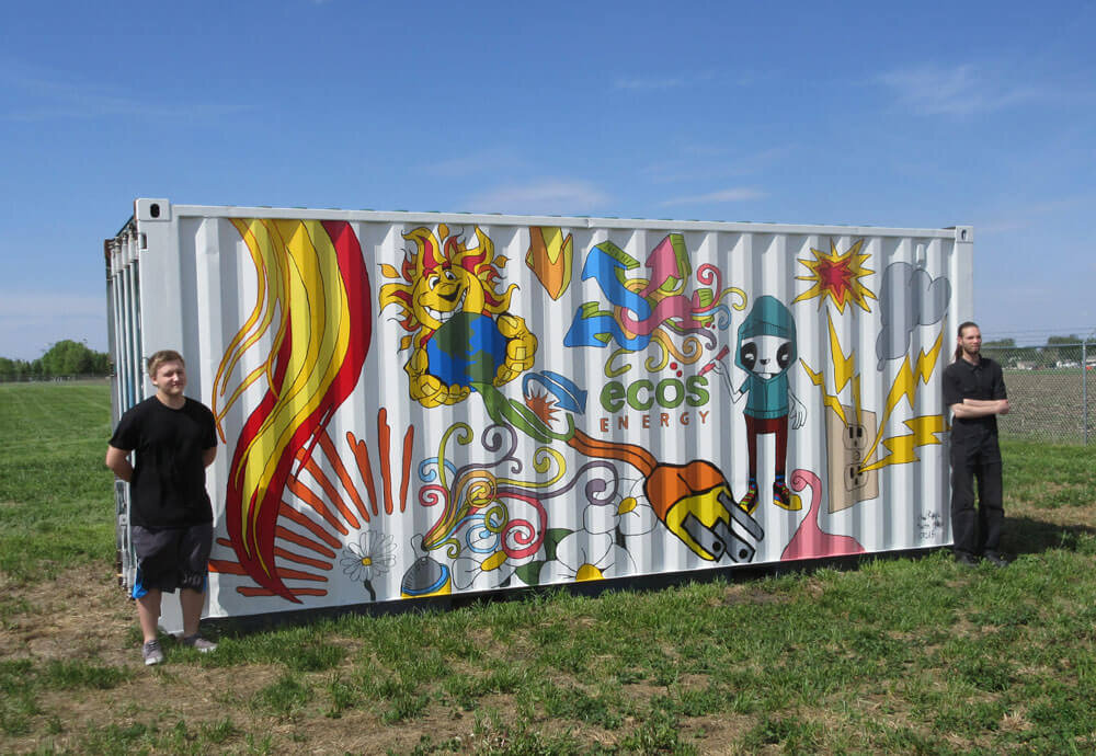 Container mural contest winner