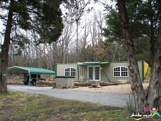 Connex (or Conex) Boxes Make Great Hunting Cabins