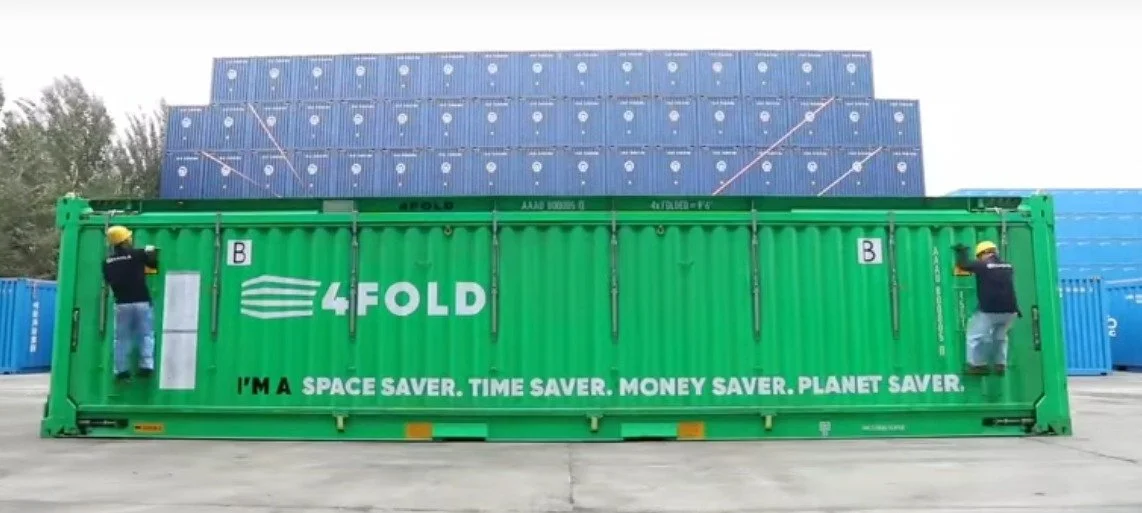 Saving the Planet with Foldable Containers