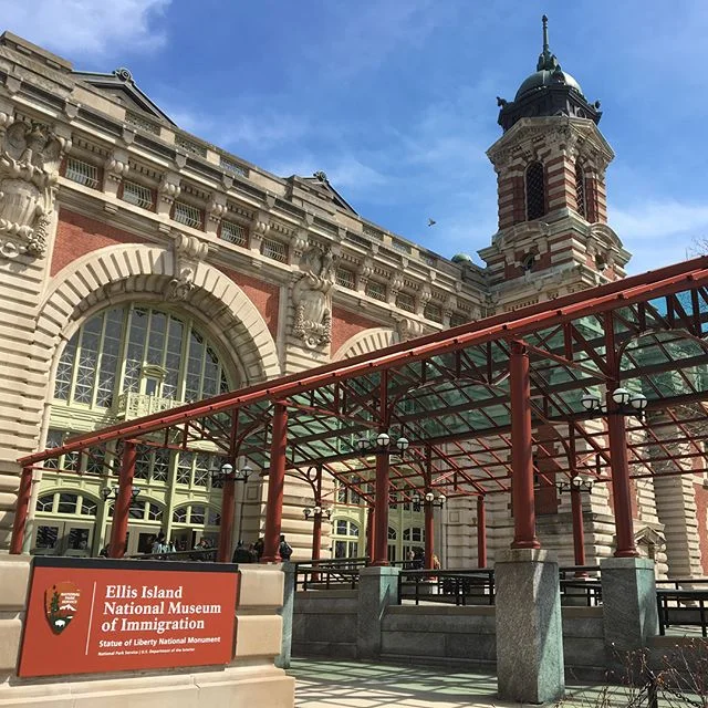 At #Ellis island and #NewJersey visiting the National #Museum of #Immigration. Got plenty of inspiration for our @rootsguide project by exploring the #stories of #Dutch and other #migration #stories documented through #photos, #interviews and #object