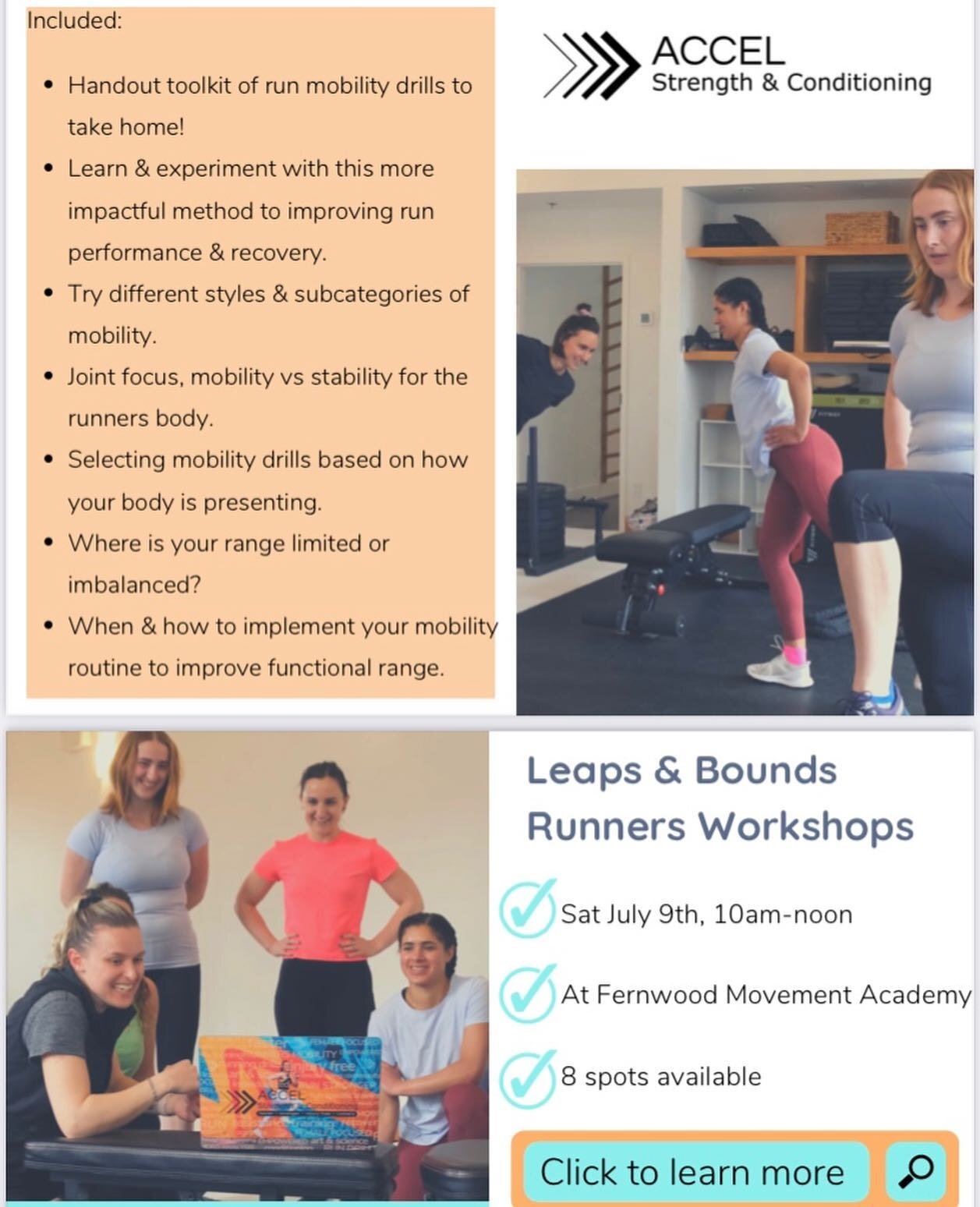 Highly recommended for runners. Holly does some amazing work and being presented at 2 of our favorite locations in Victoria. 
@thirdspacemvmt 
@fernwoodmvmtacademy_ 

Great work by @accelstrengthconditioning 

#physiovictoria #physiotherapistbc #spor