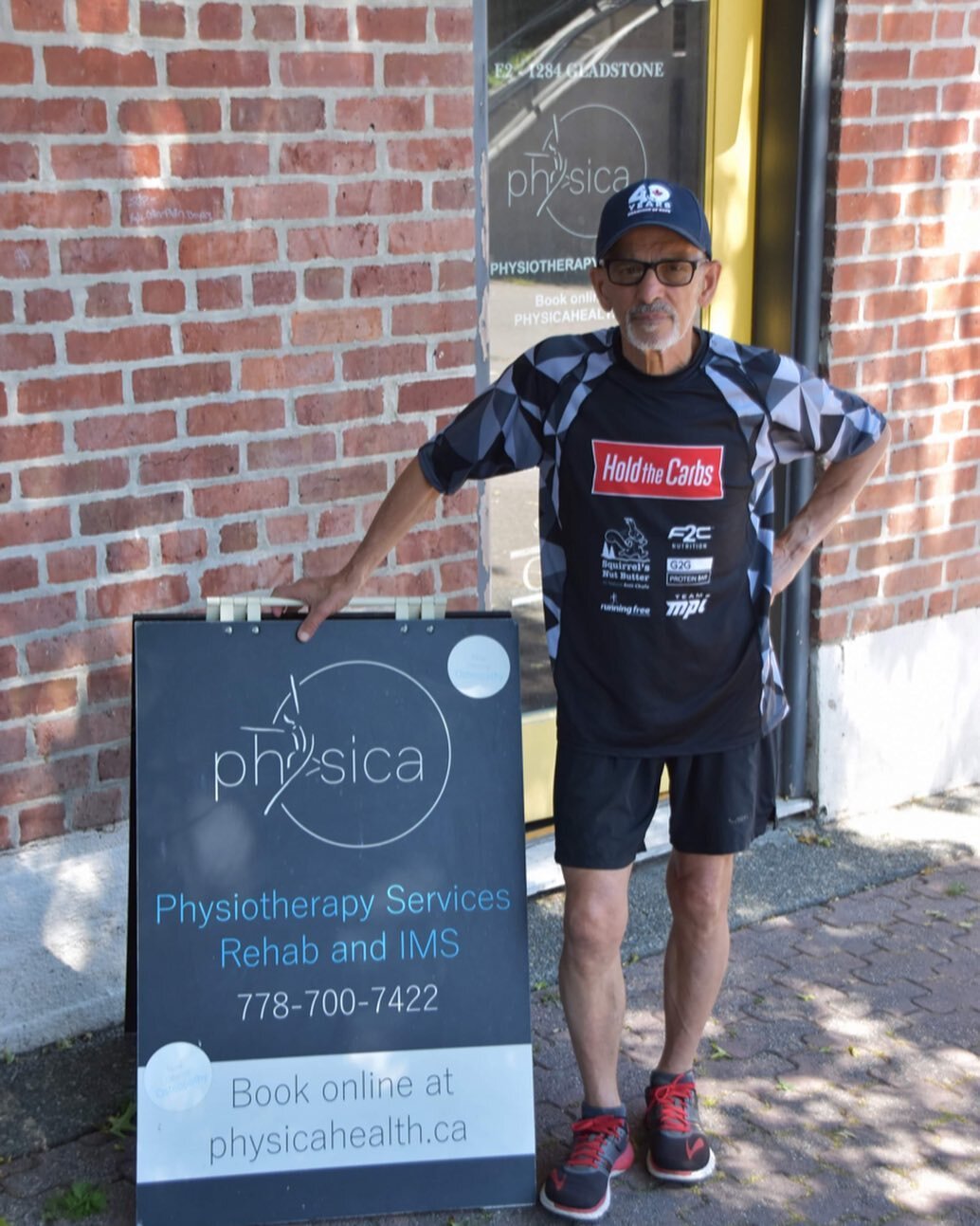 What a pleasure seeing and treating Joseph Camilleri. At 72, he&rsquo;s competing in the world marathon championship in London in October. Here at Physica, we are rooting for him to reach his target of 3 hours and 20mins. What a motivation for everyo