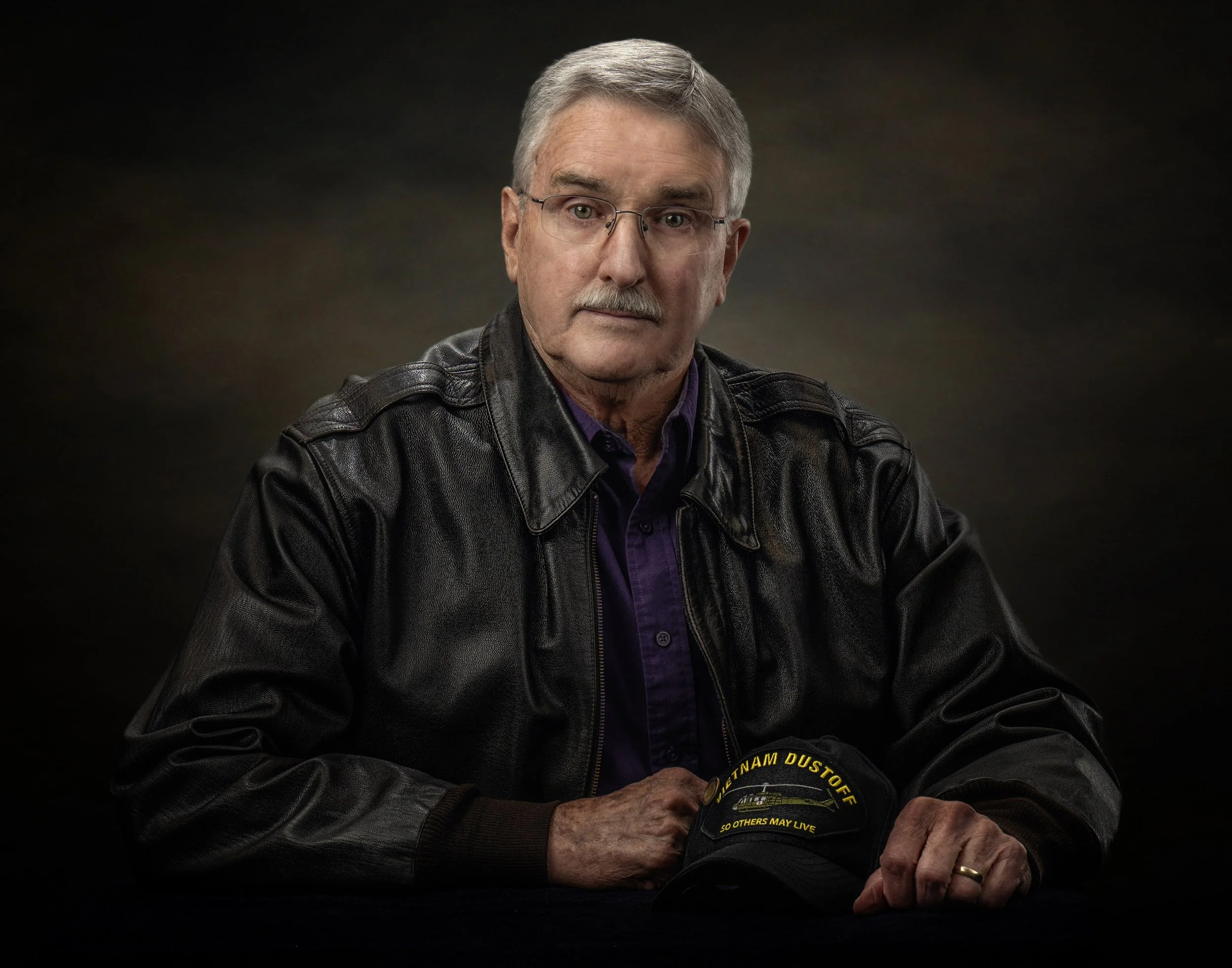 Len De Zeeuw. Dustoff Pilot