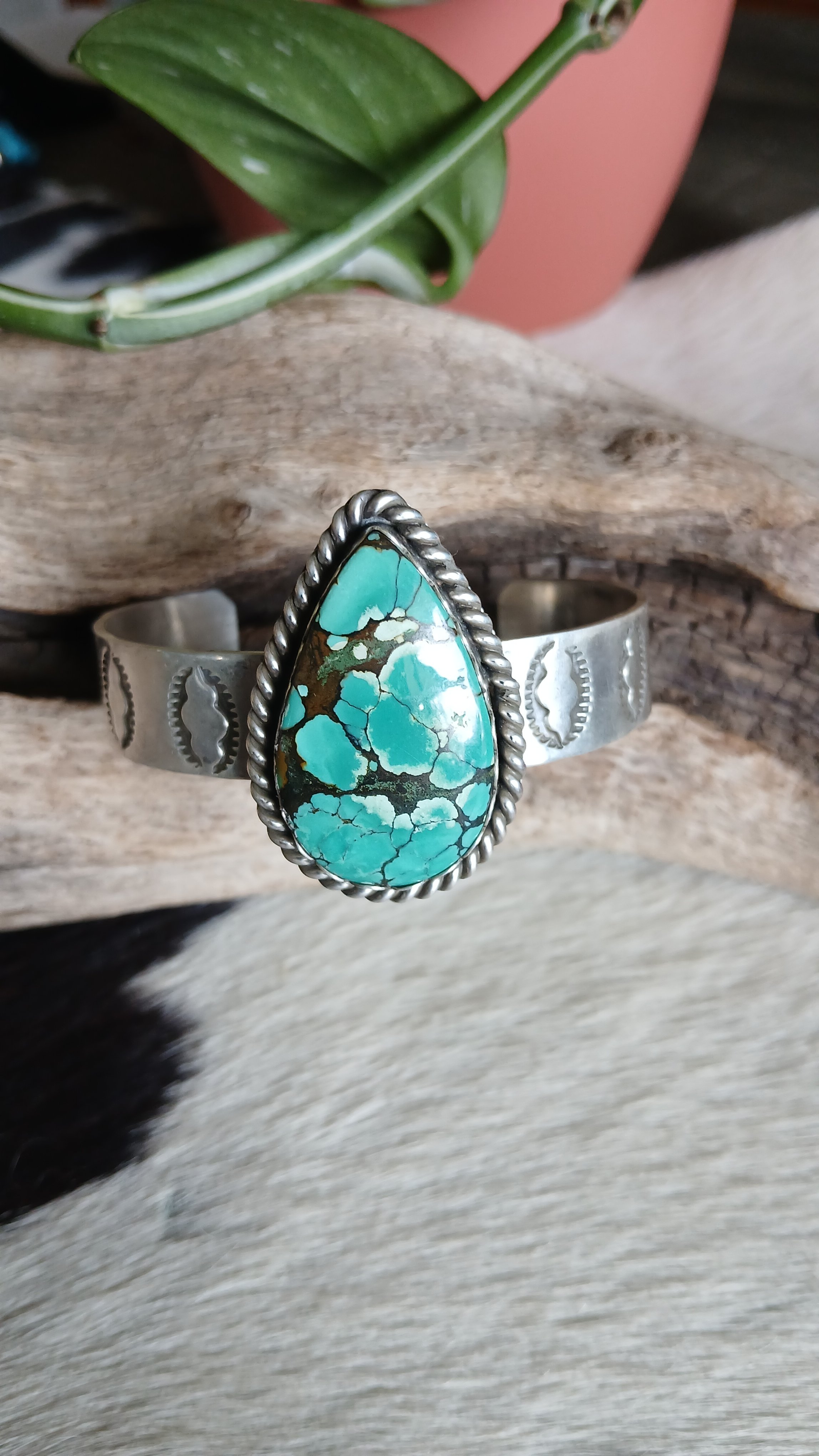 Fabulous Turquoise and Sterling Bracelet