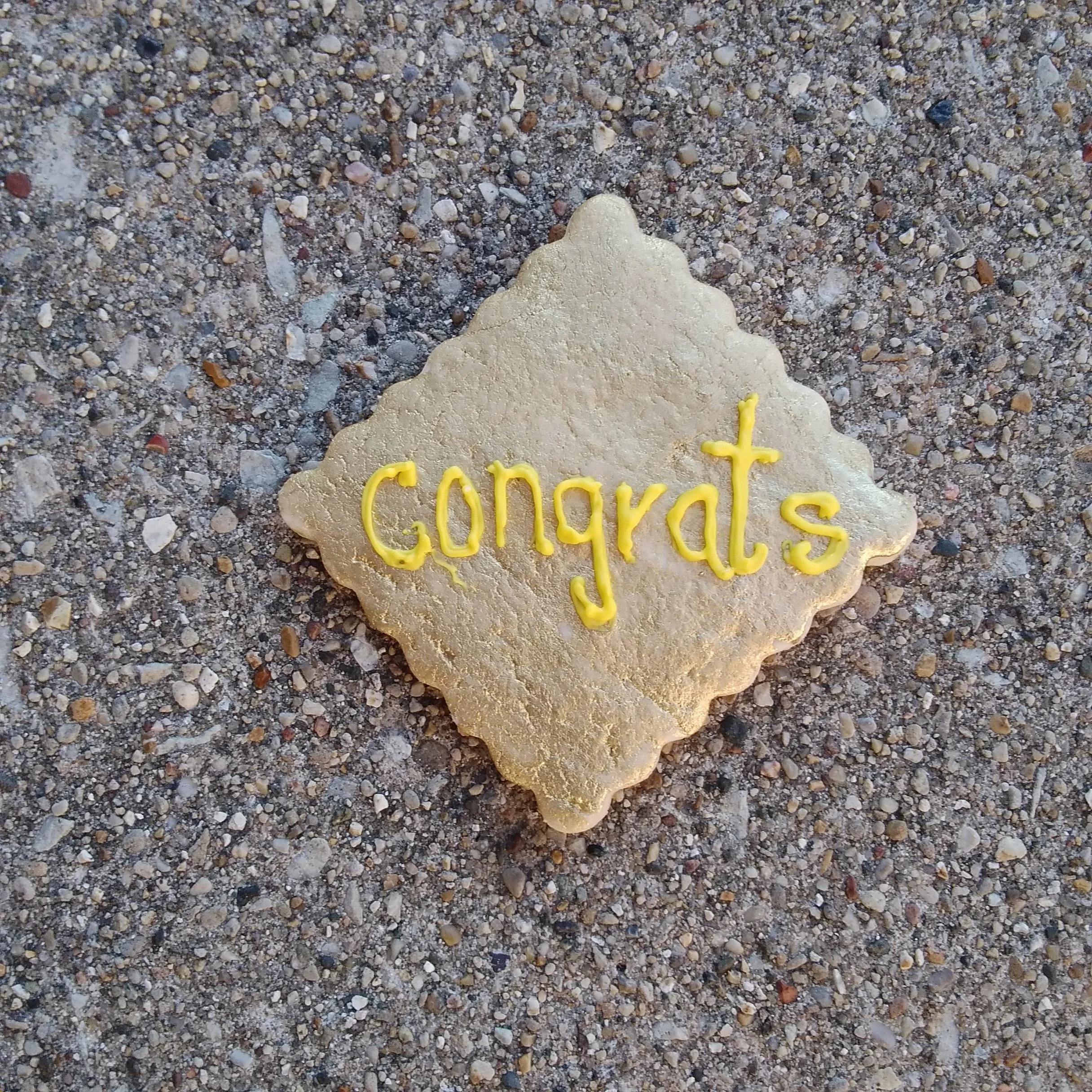 Congrats cookie