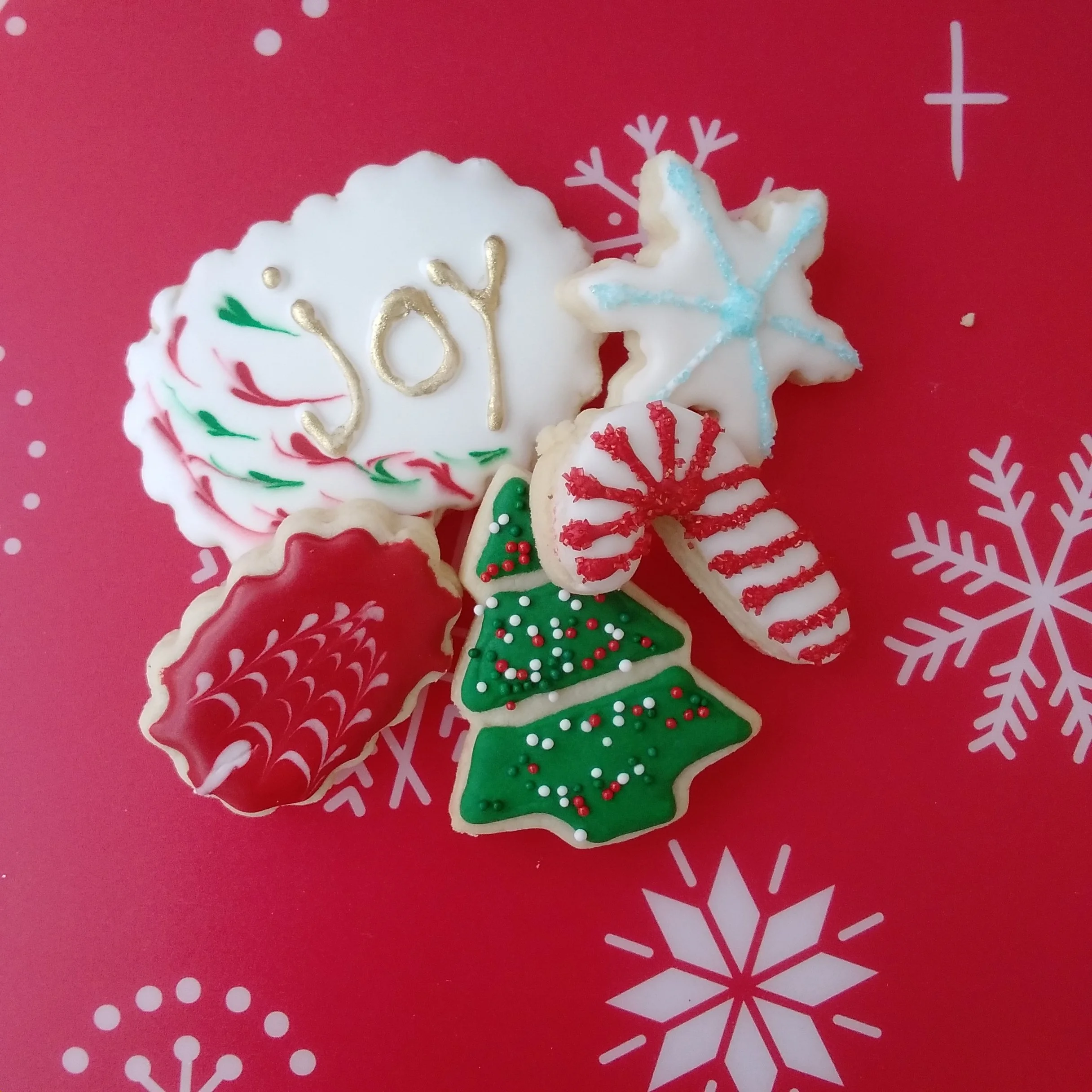 Mini Christmas cookies
