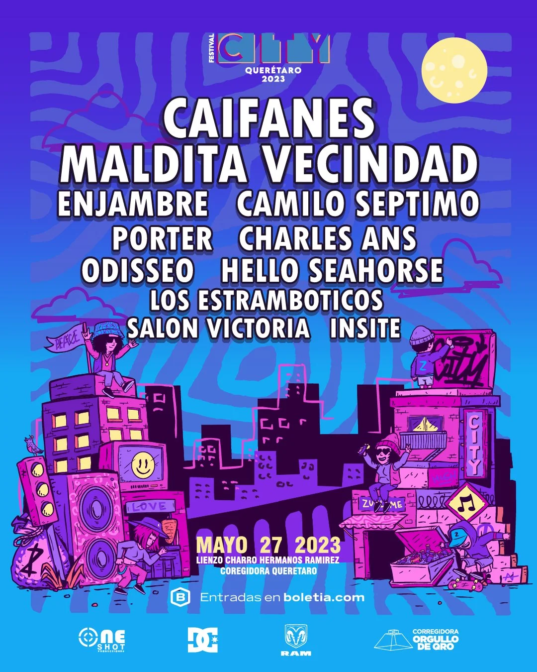 Festival City 2023 estamos listos para lanzarnos a Querétarock