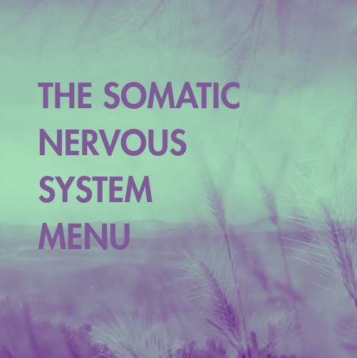 The Somatic Nervous System Menu